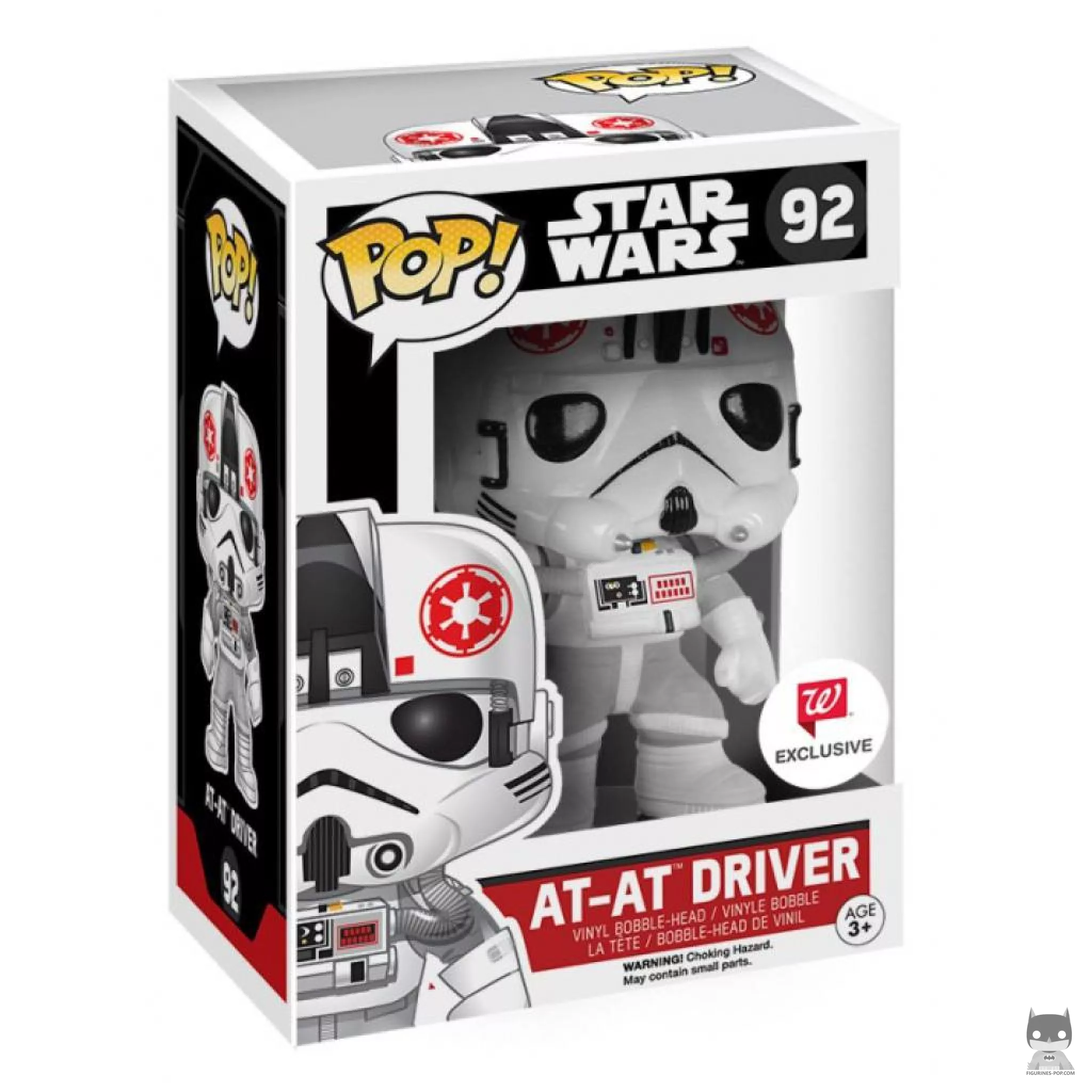AT-AT Driver Funko Pop! figure in its box