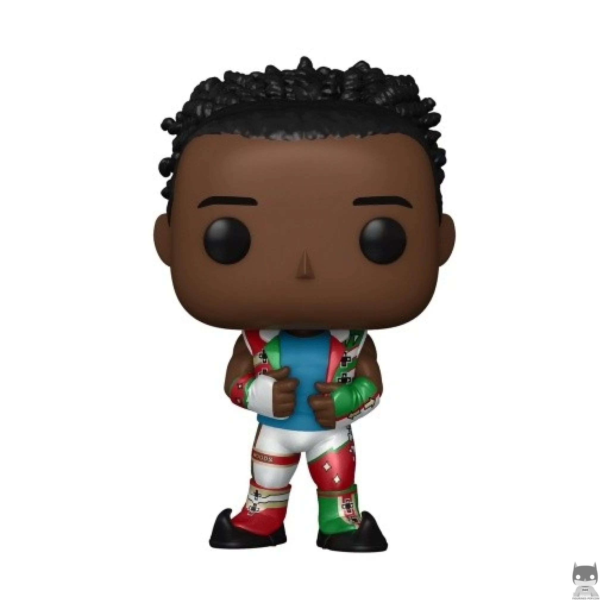 Xavier Woods Up Up Down Down (Metallic) Funko Pop! figure (WWE)