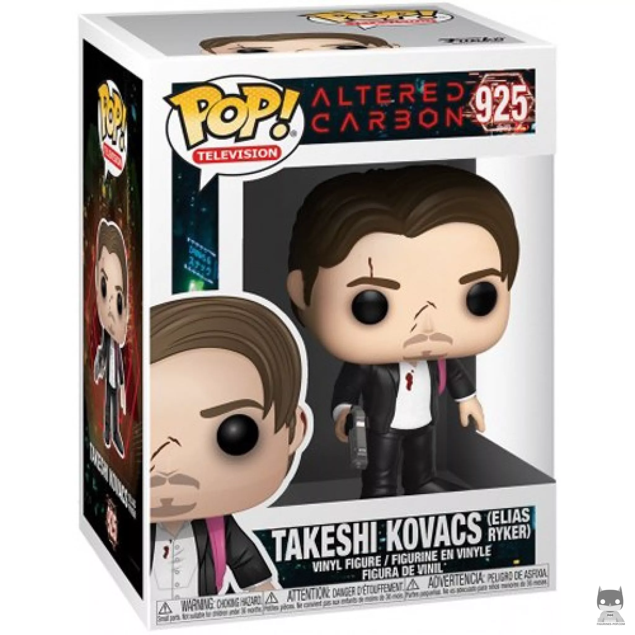 Takeshi Kovacs (Elias Ryker) Funko Pop! figure in its box