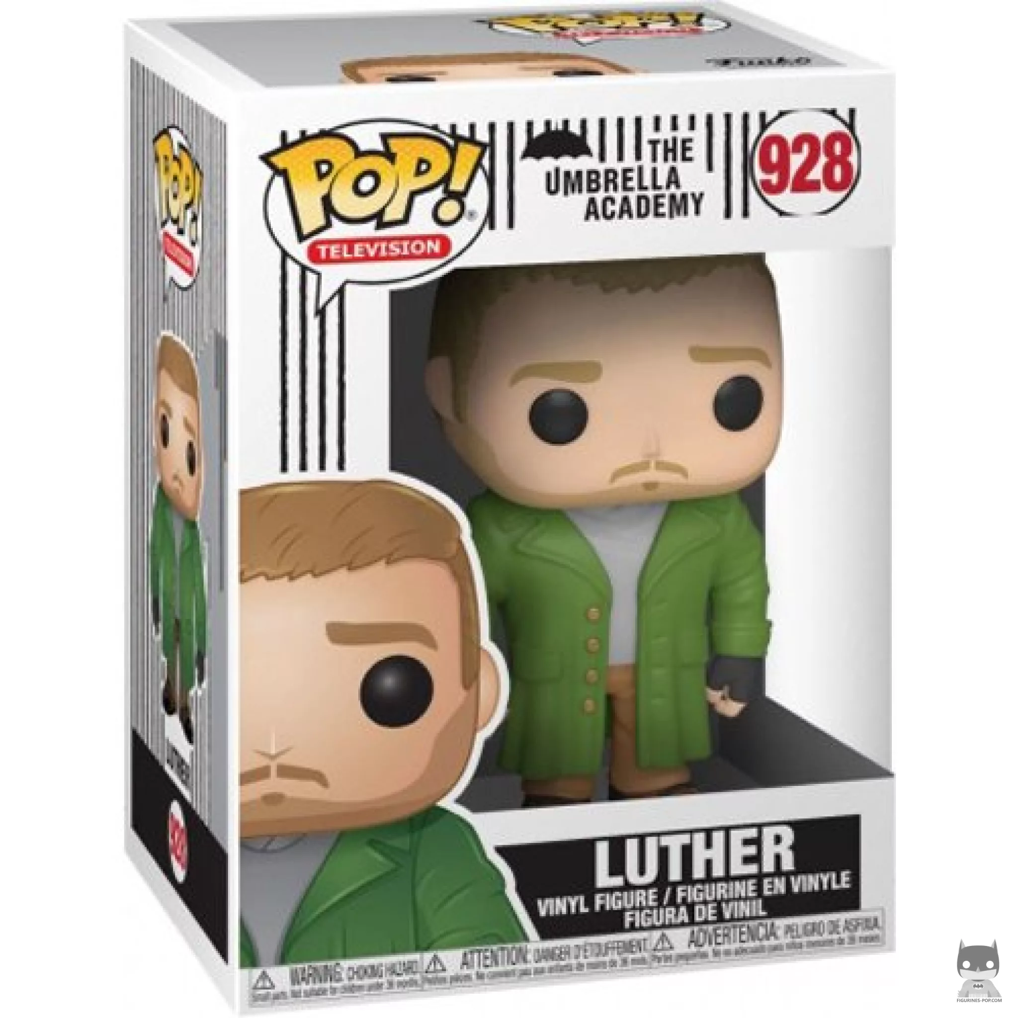 Luther Funko Pop! figure in its box