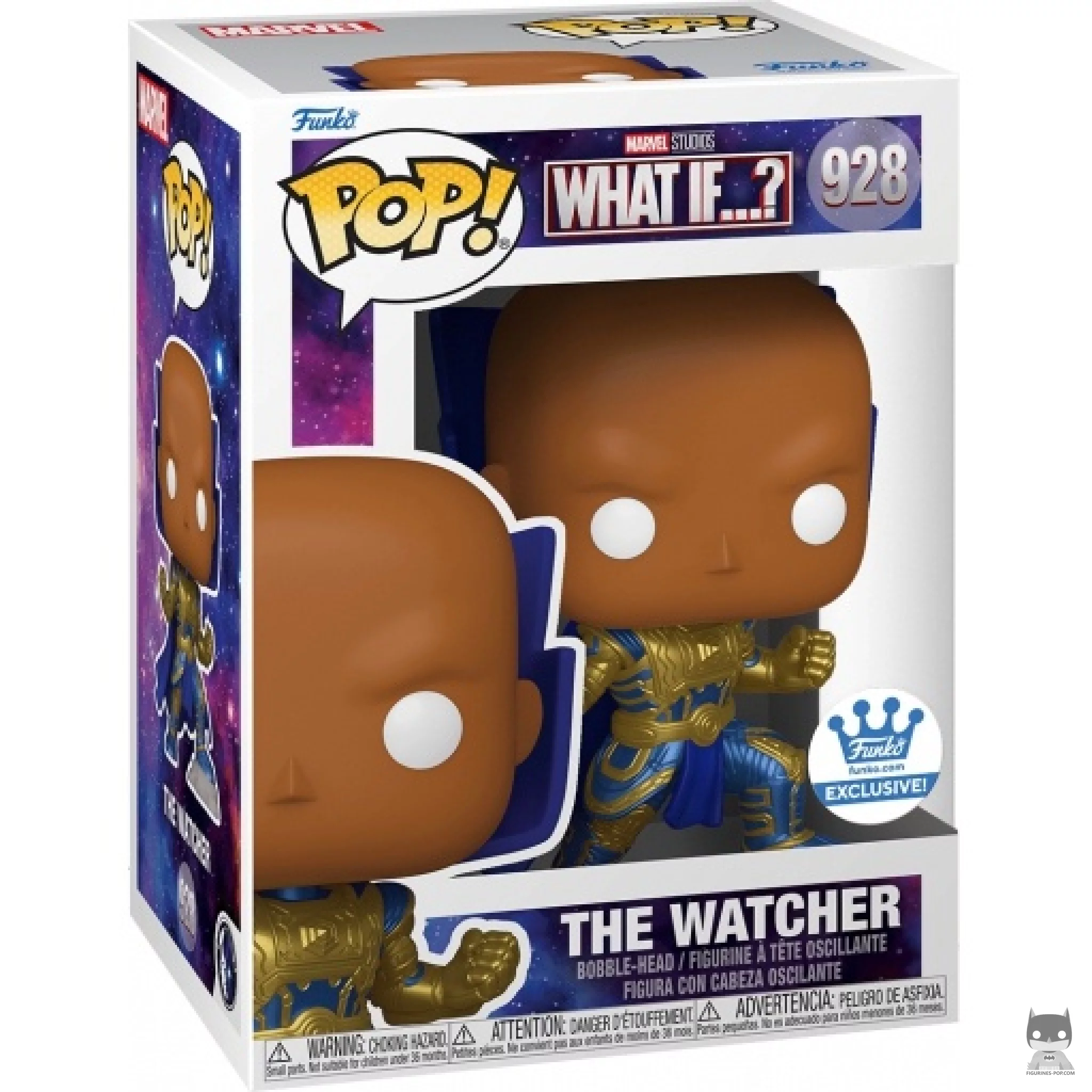 The Watcher Funko Pop! figure in its box