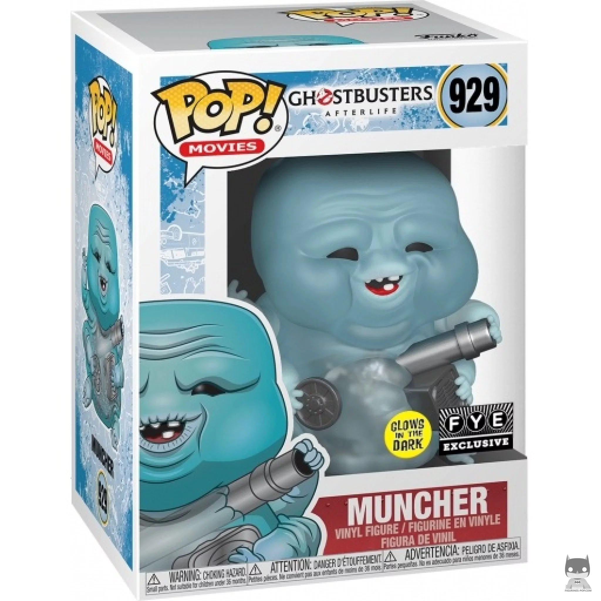 Muncher (Glow in the Dark) Funko Pop! figure in its box