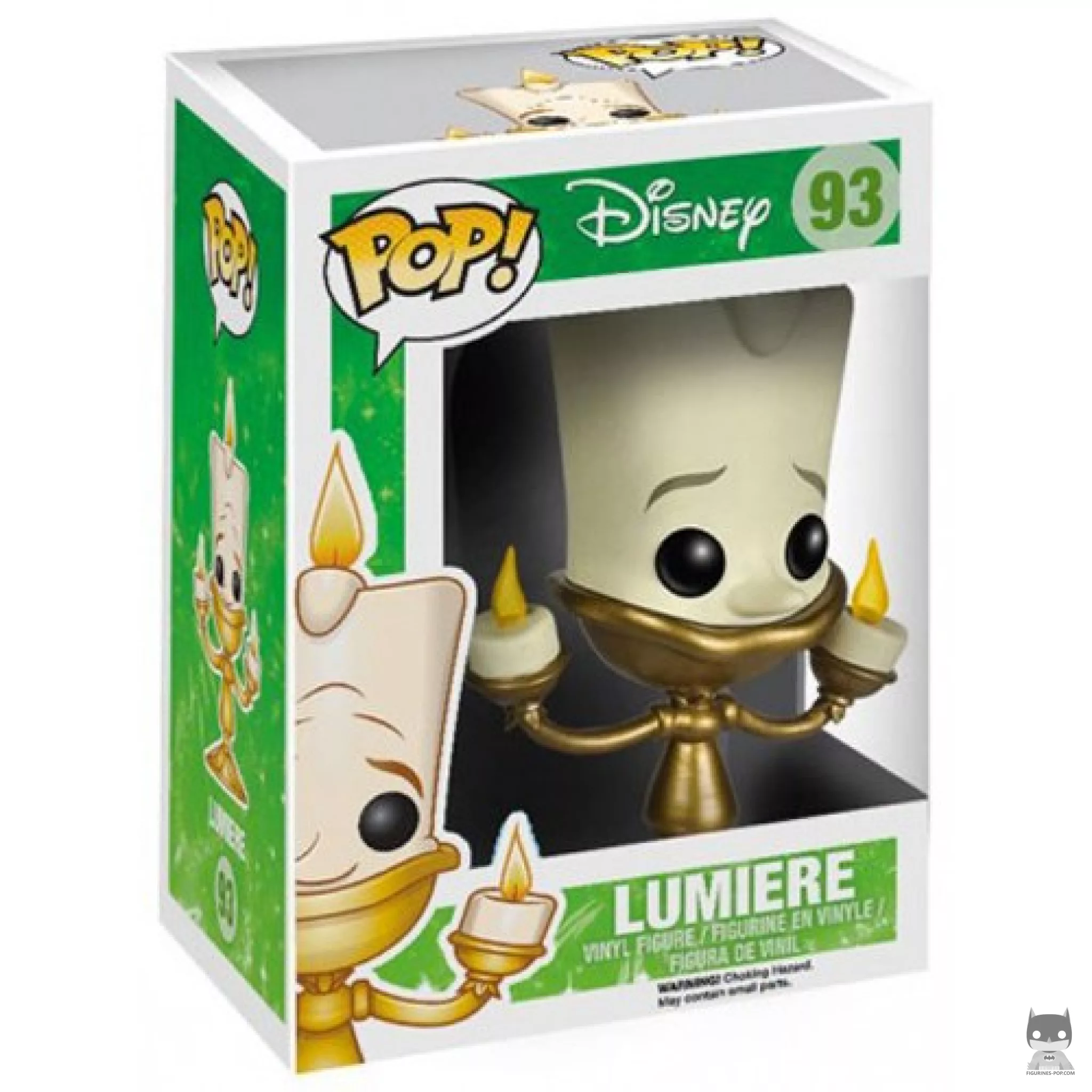 Lumiere Funko Pop! figure in its box