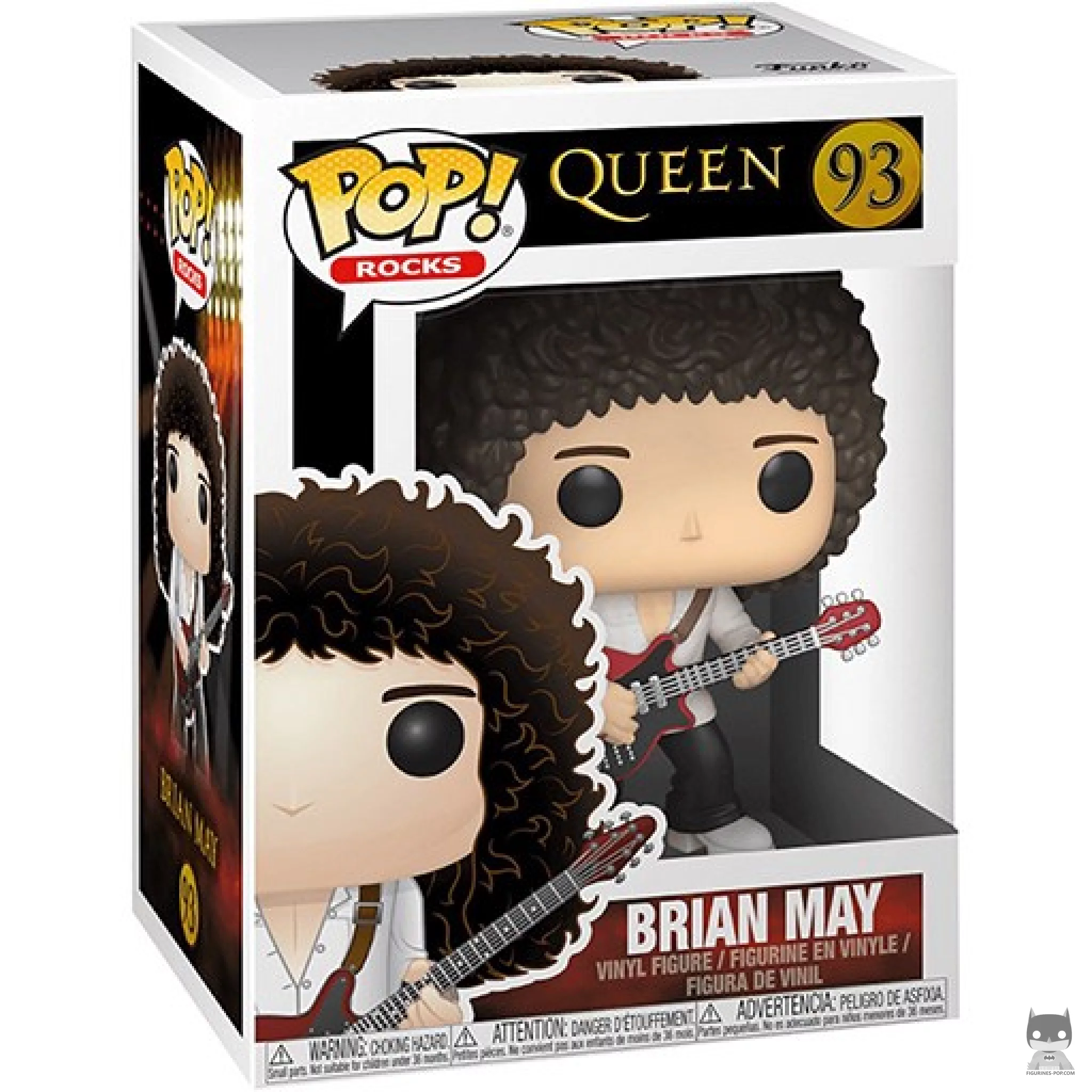 Brian May Funko Pop! figure in its box