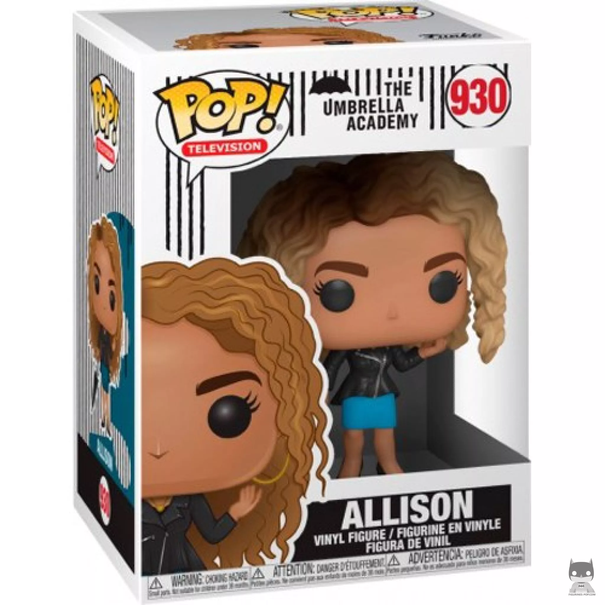 Allison Funko Pop! figure in its box