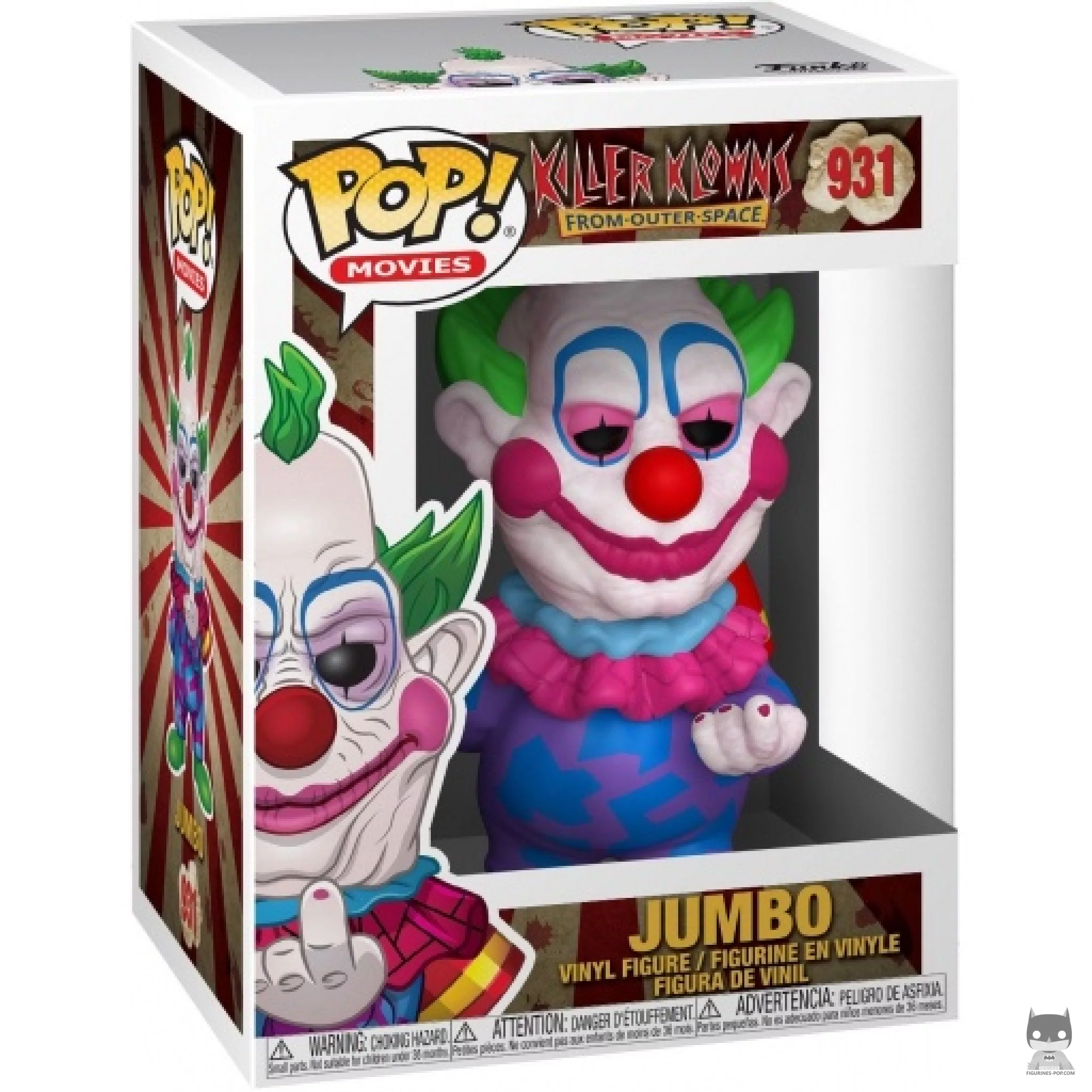 Jumbo Funko Pop! figure in its box