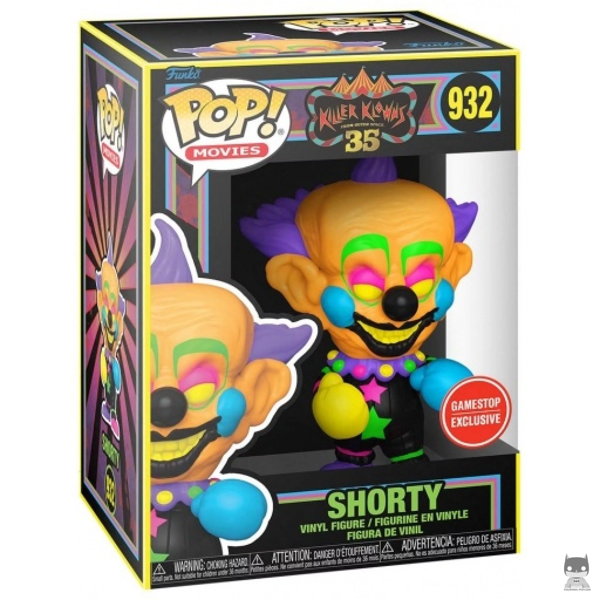 Shorty (Blacklight) Funko Pop! figure in its box