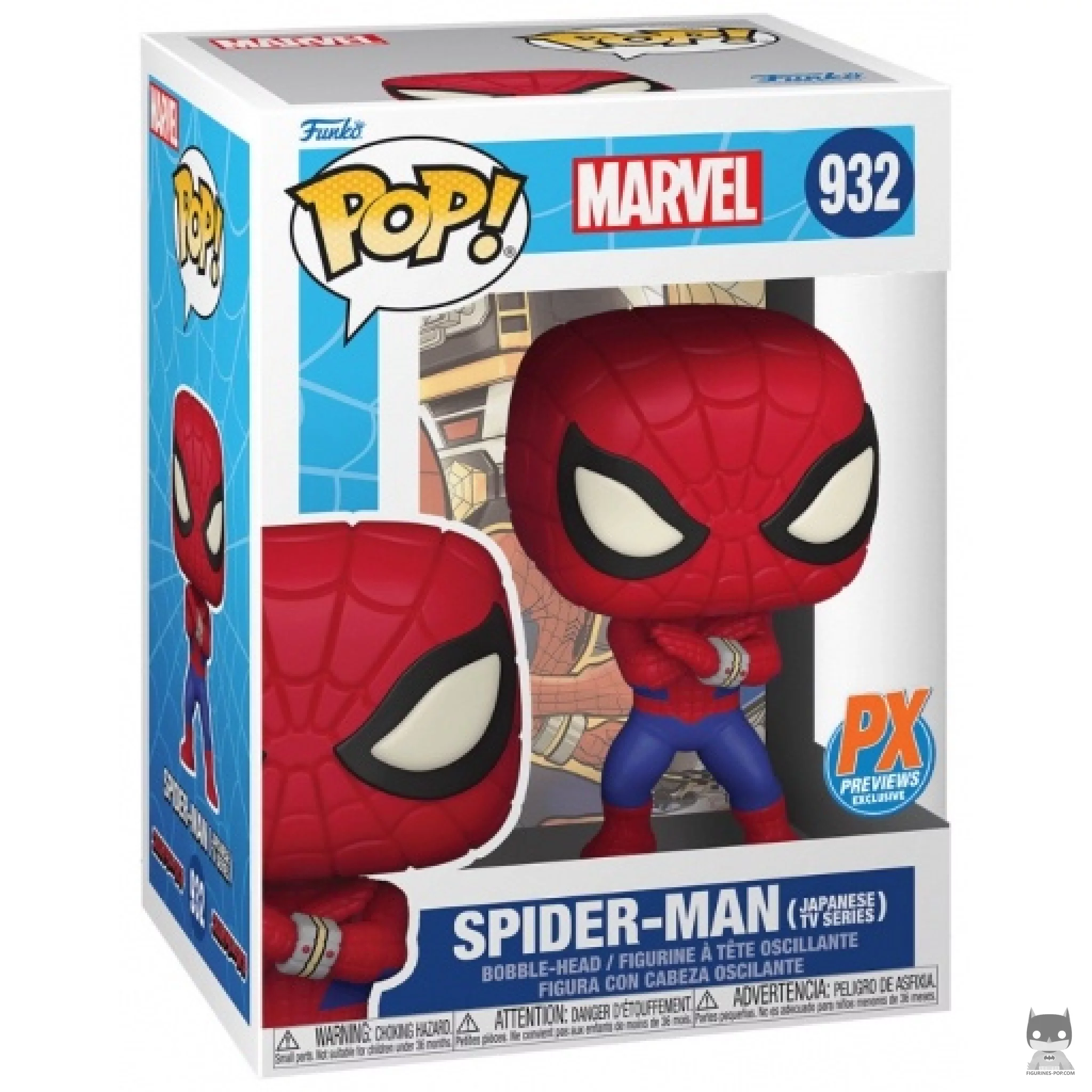 Spider-Man (Japanese TV Series) Funko Pop! figure in its box