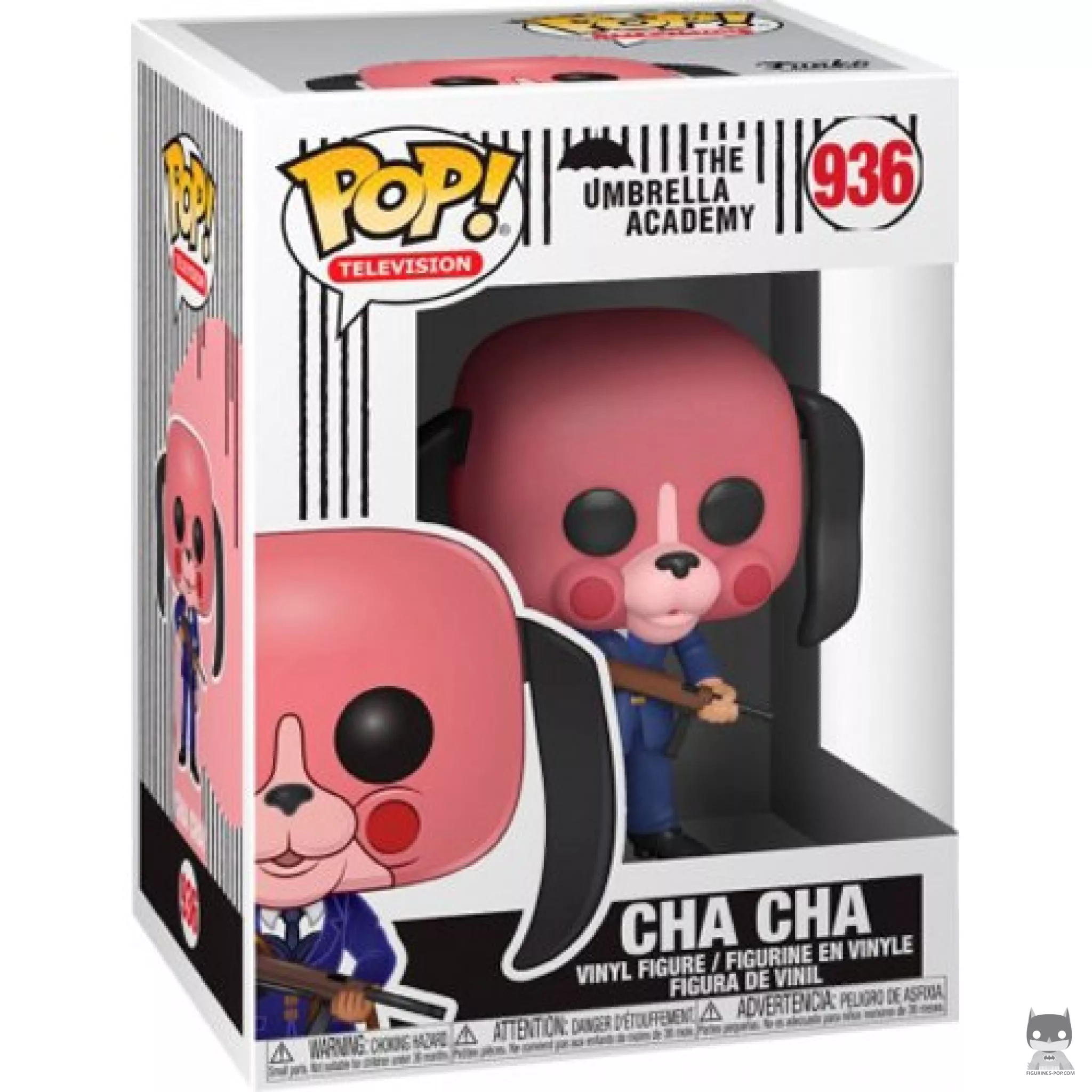 Cha-Cha Funko Pop! figure in its box