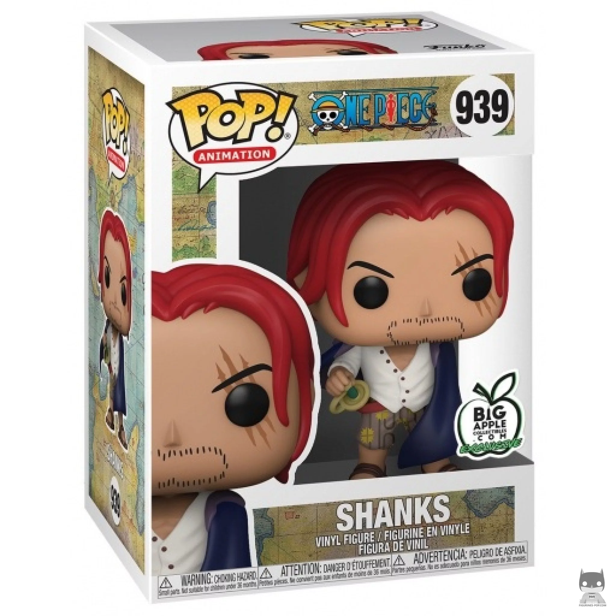 Shanks Funko Pop! figure in its box