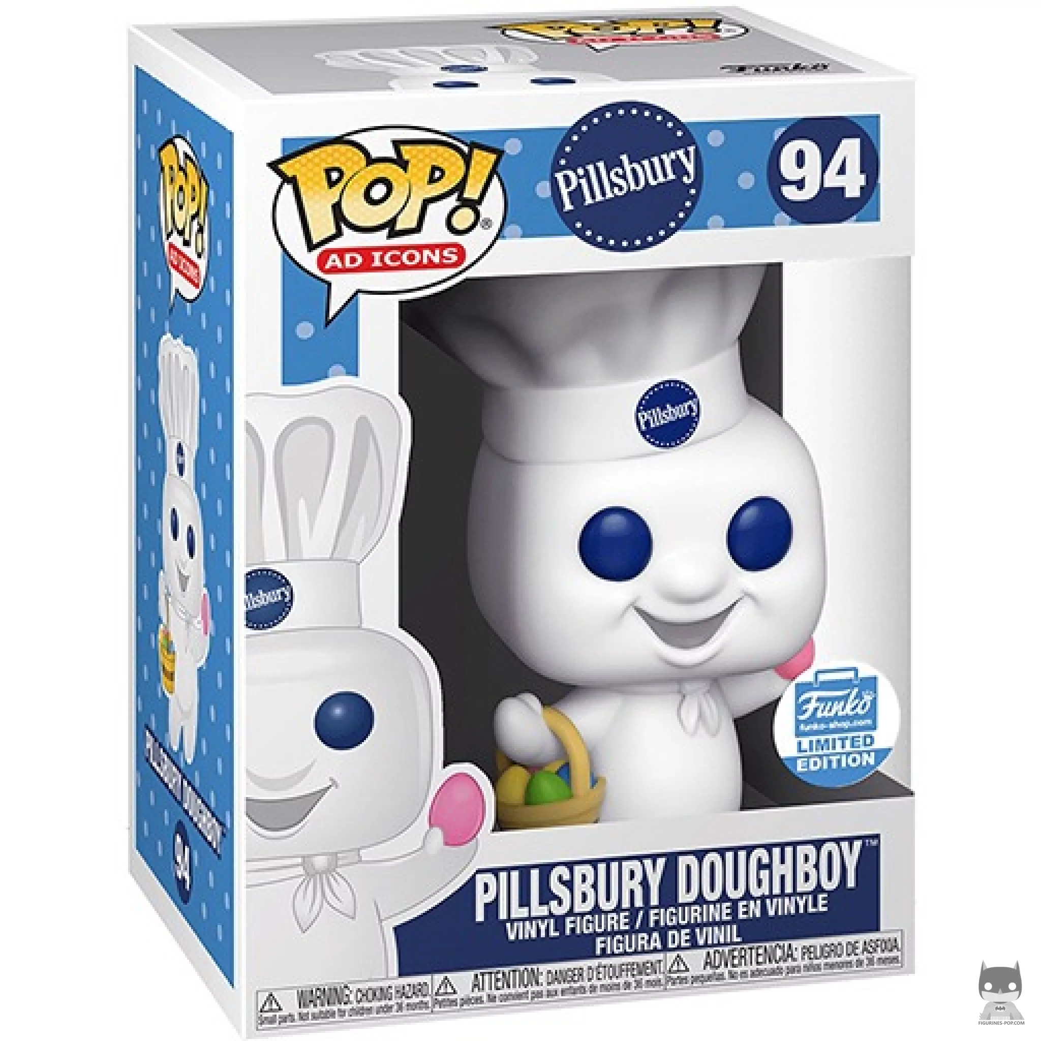 Pillsbury Doughboy Funko Pop! figure in its box