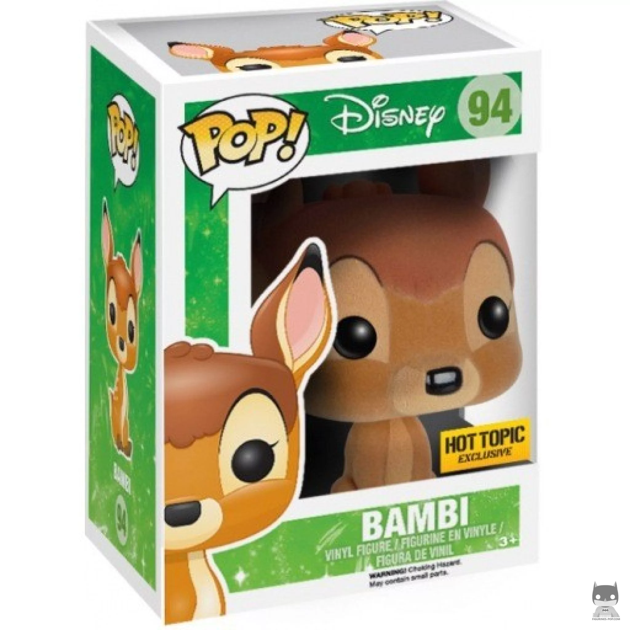 Bambi (Flocked) Funko Pop! figure in its box
