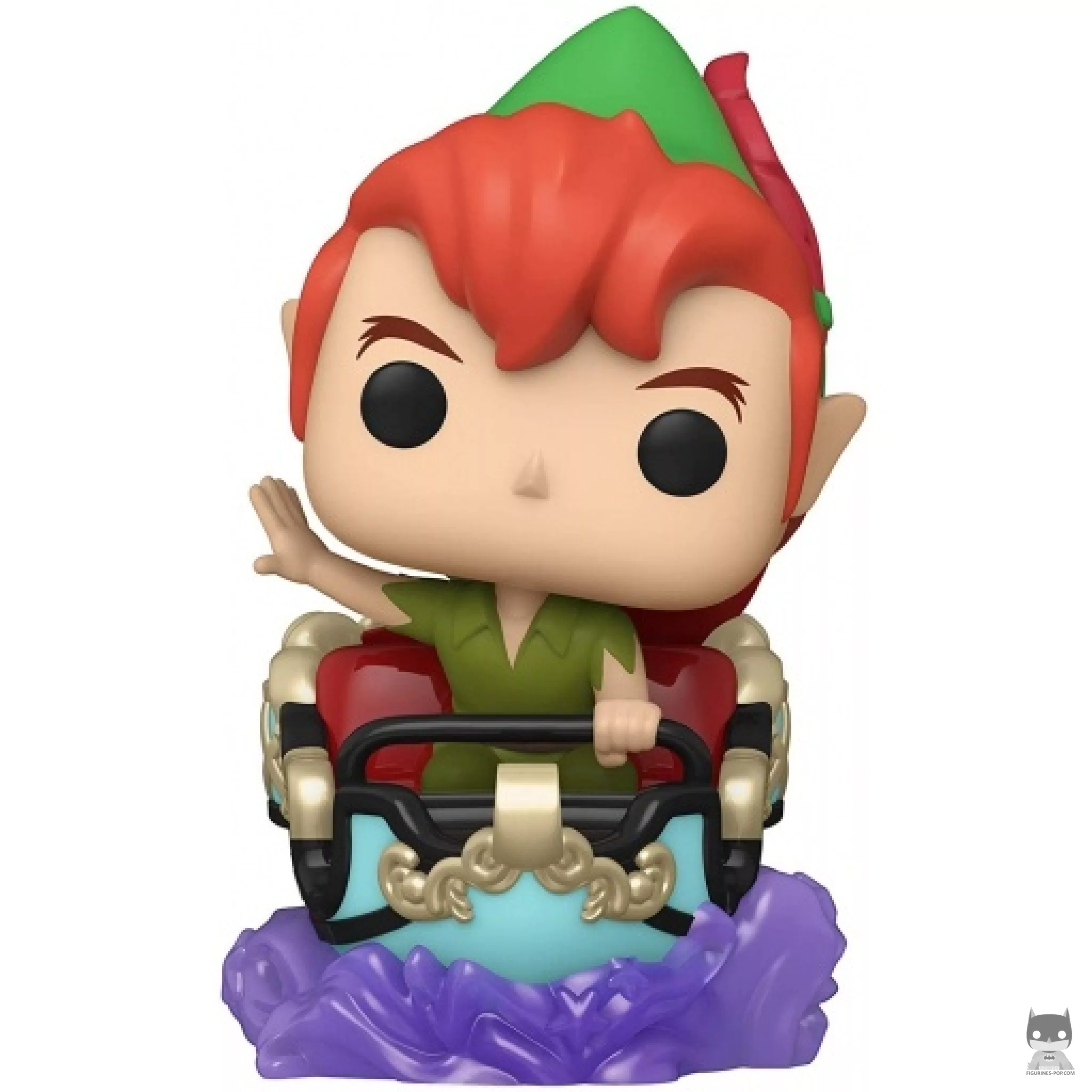 Peter Pan at the Peter Pan's Flight Attraction Funko Pop! figure (Disneyland Resort 65th Anniversary)