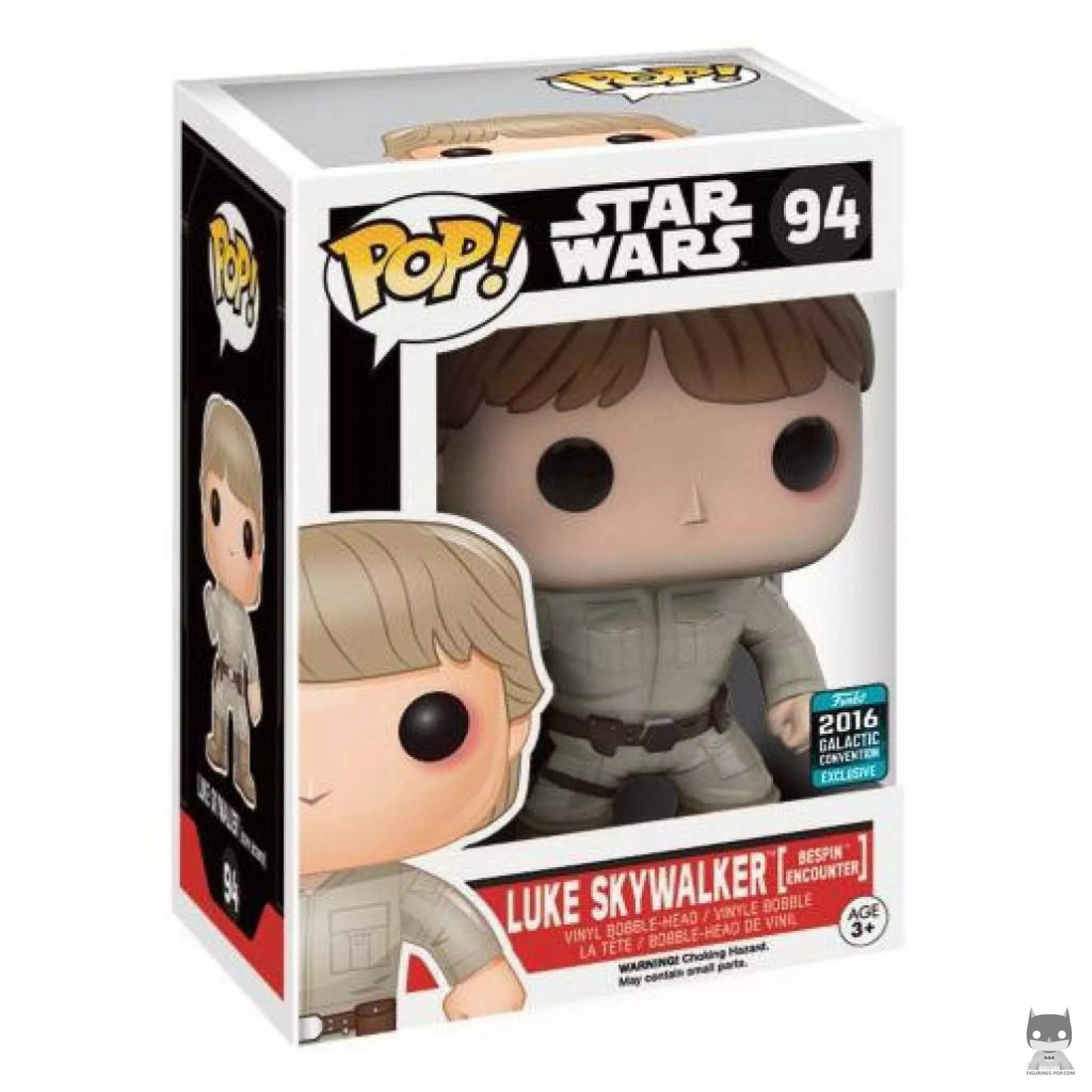 Luke Skywalker Bespin Encounter Funko Pop! figure in its box