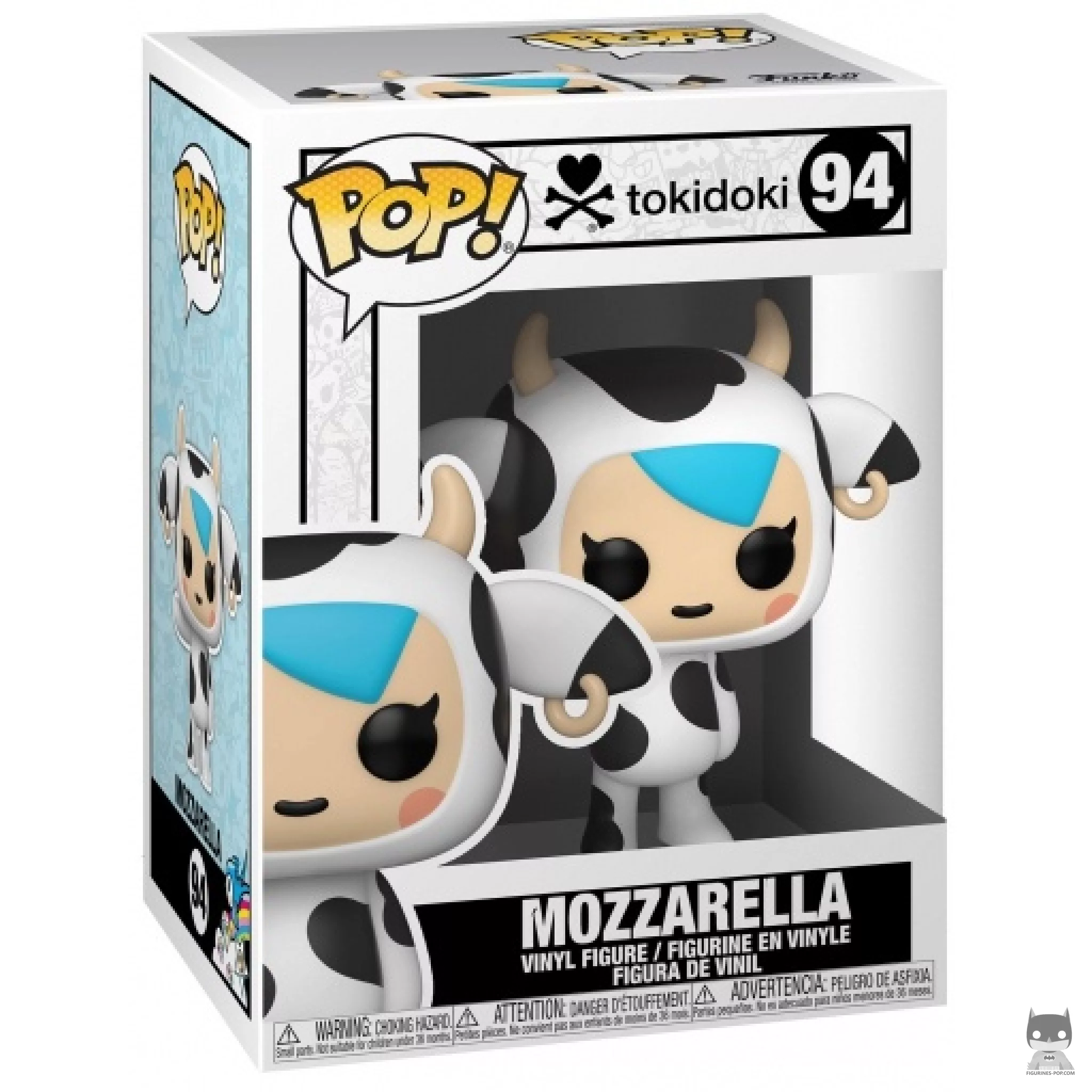 Mozzerella Funko Pop! figure in its box