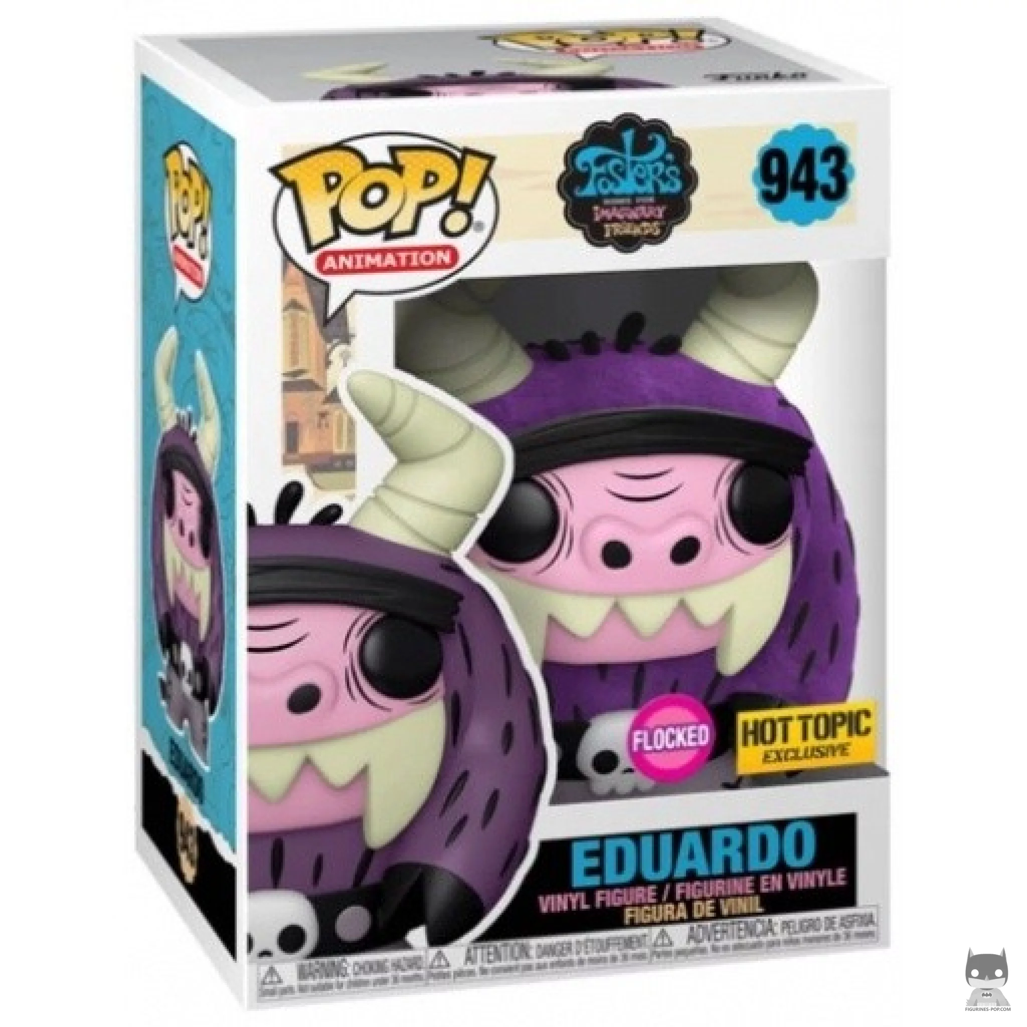 Eduardo (Flocked) Funko Pop! figure in its box