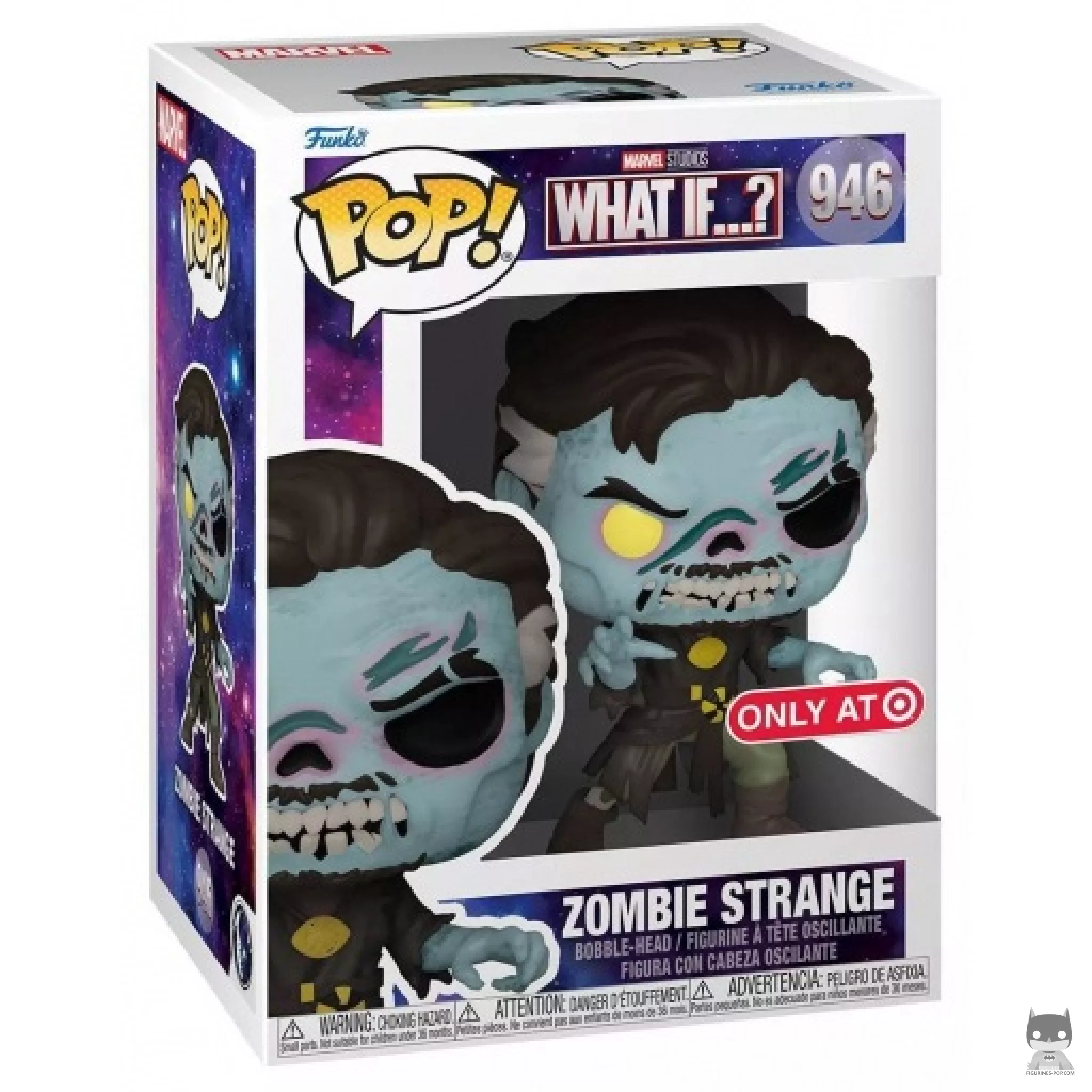 Zombie Strange Funko Pop! figure in its box