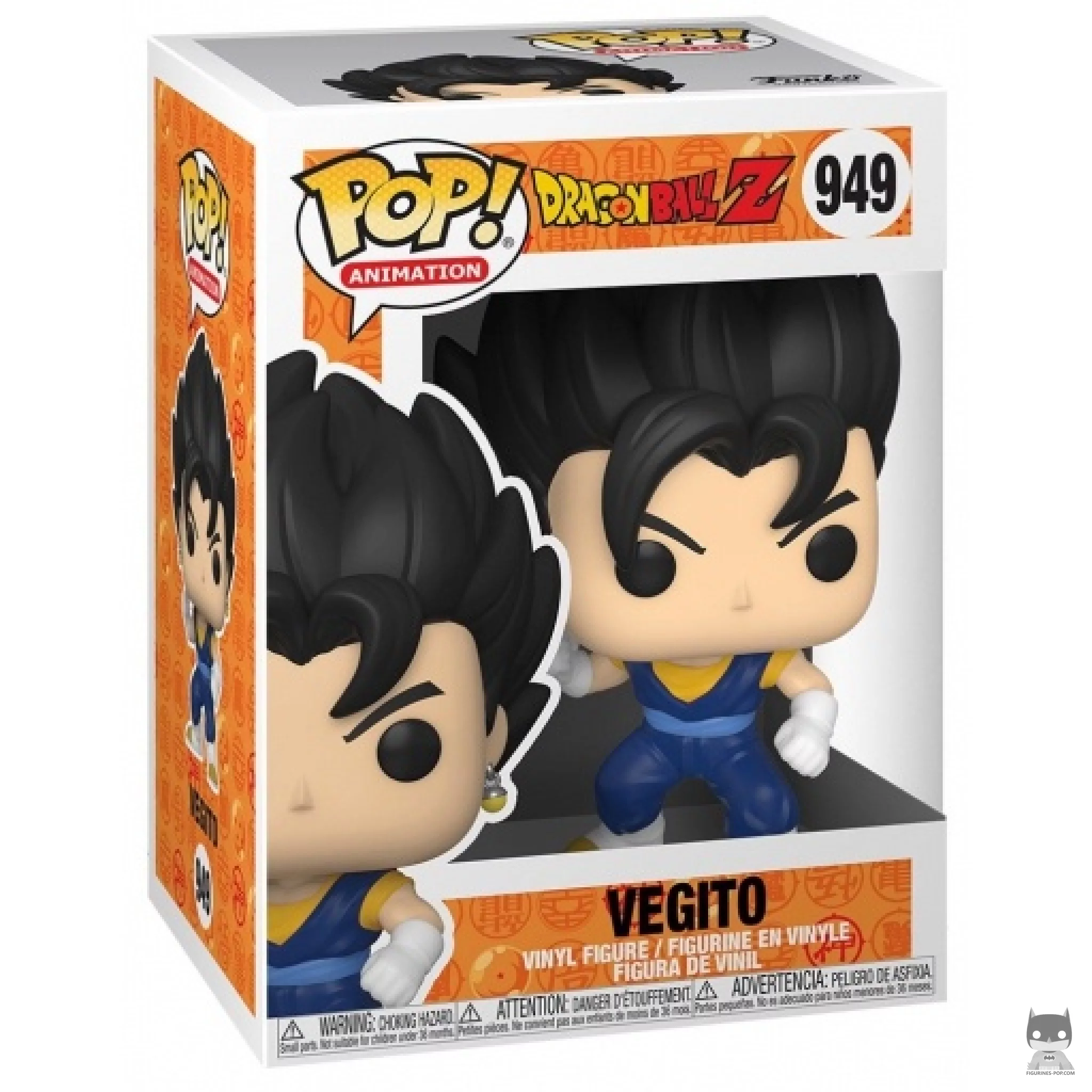 Vegito Funko Pop! figure in its box