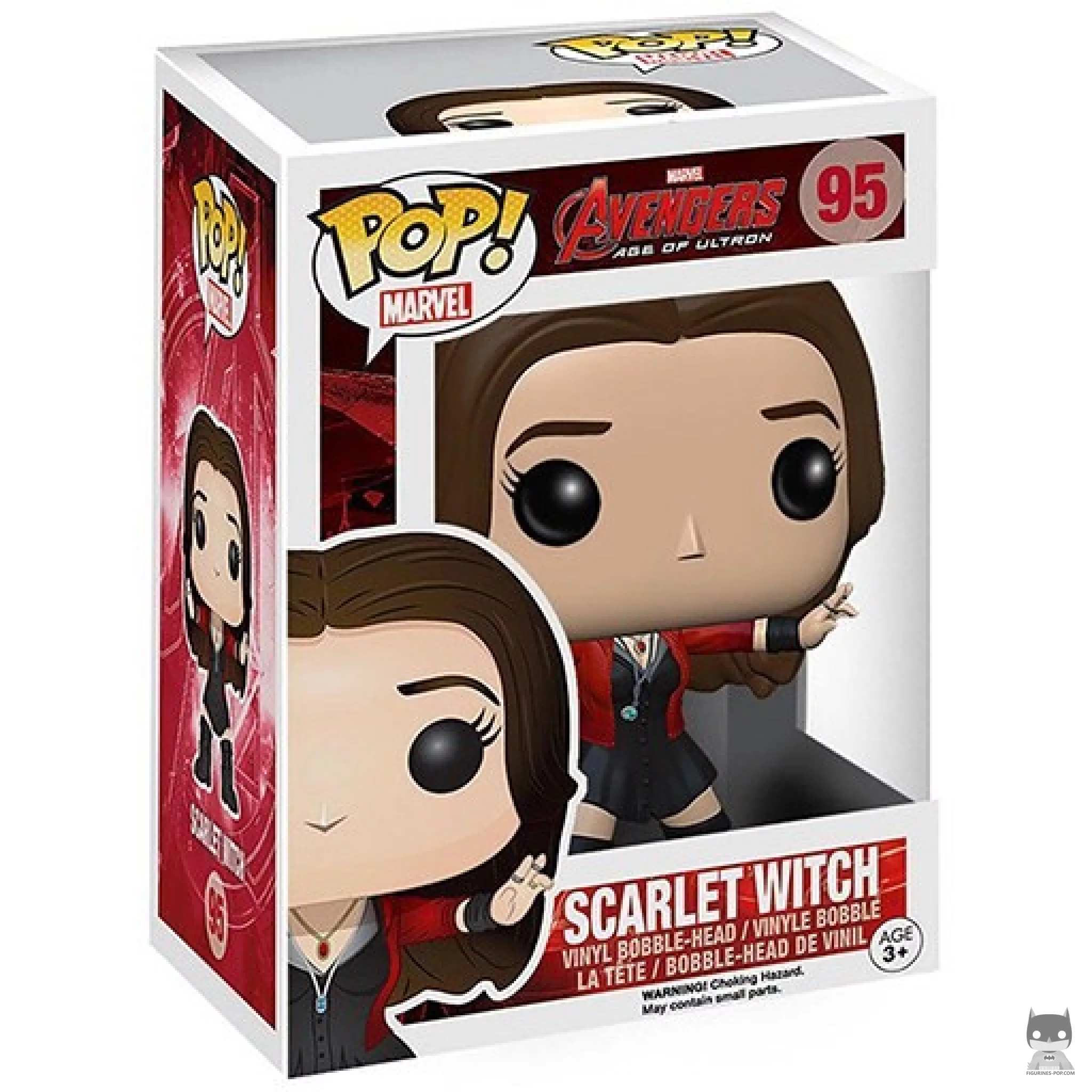 Scarlet Witch Funko Pop! figure in its box