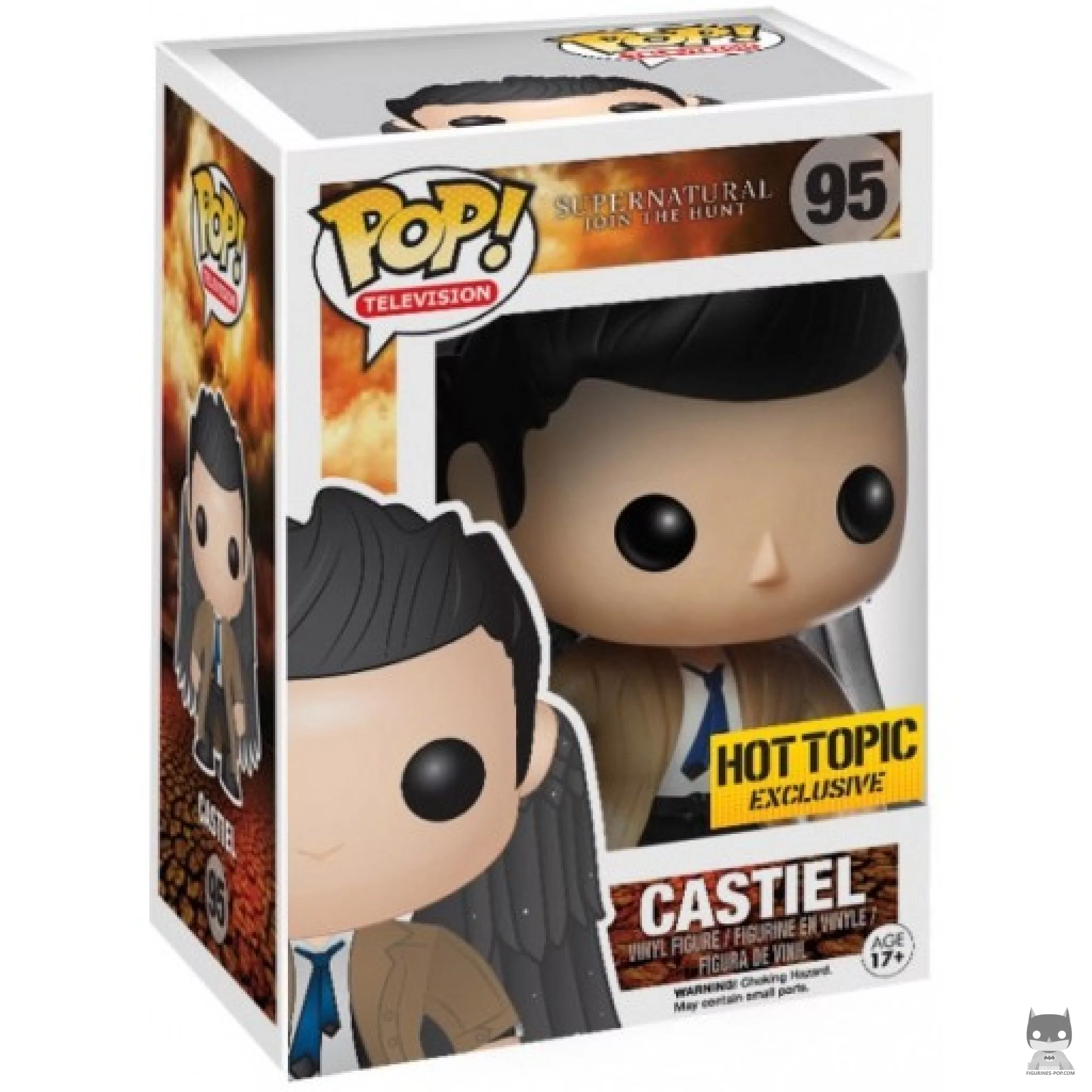 Castiel with wings Funko Pop! figure in its box