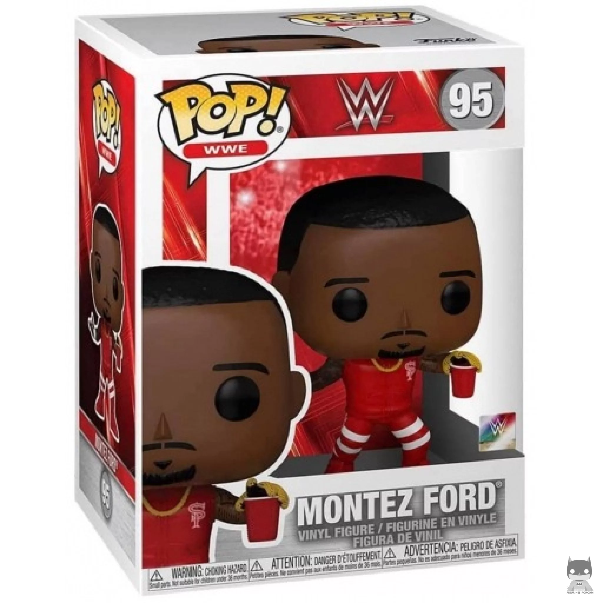 Montez Ford Funko Pop! figure in its box