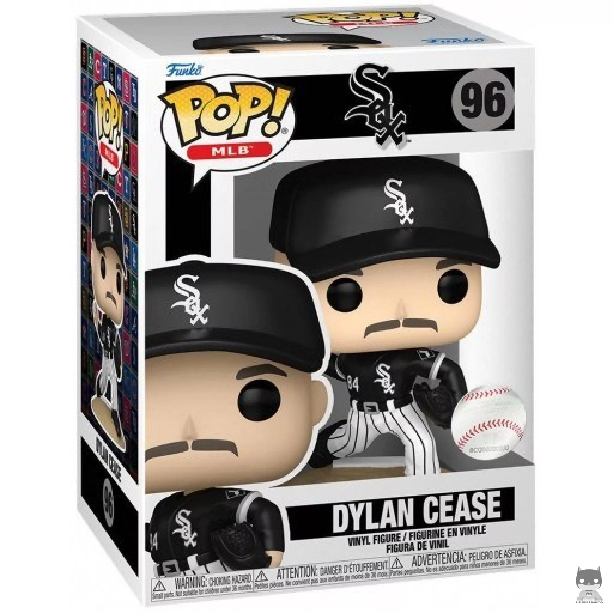 Dylan Cease (Pitching) Funko Pop! figure in its box