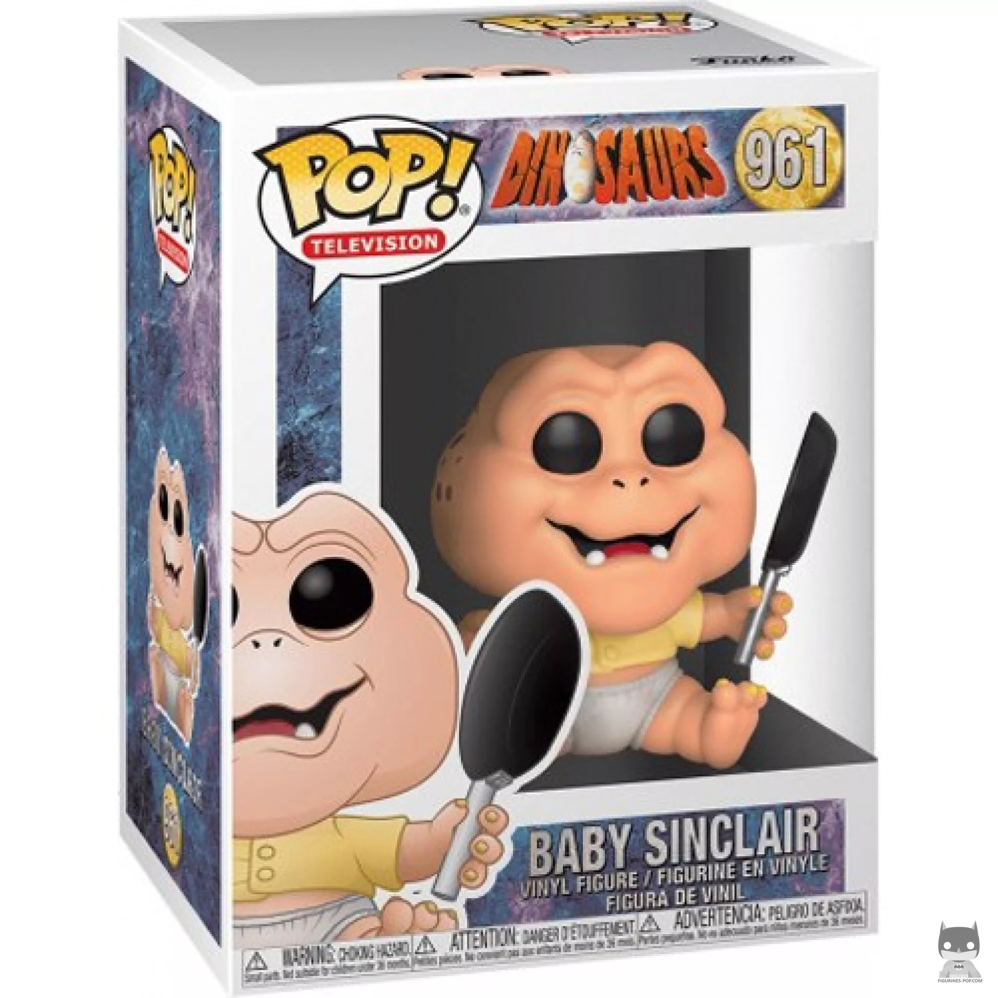 Baby Sinclair Funko Pop! figure in its box