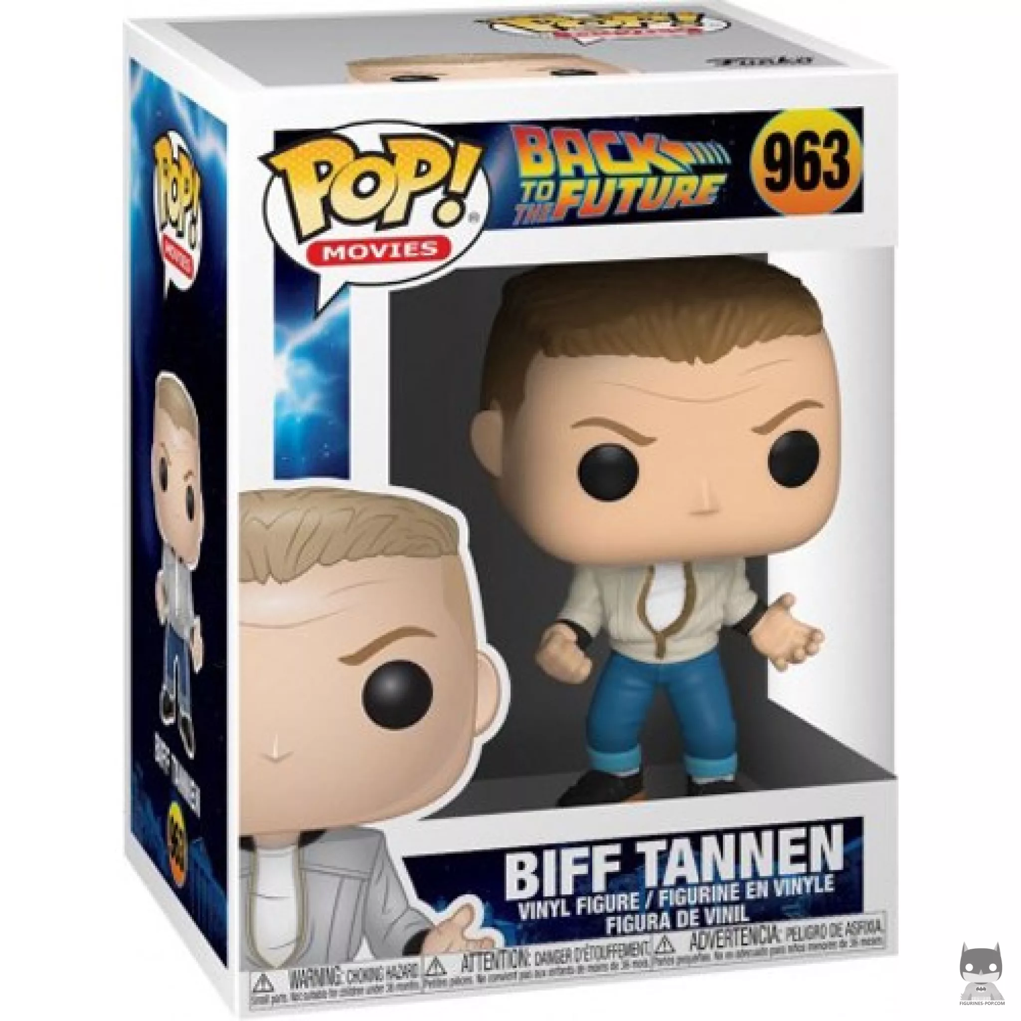 Biff Tannen Funko Pop! figure in its box