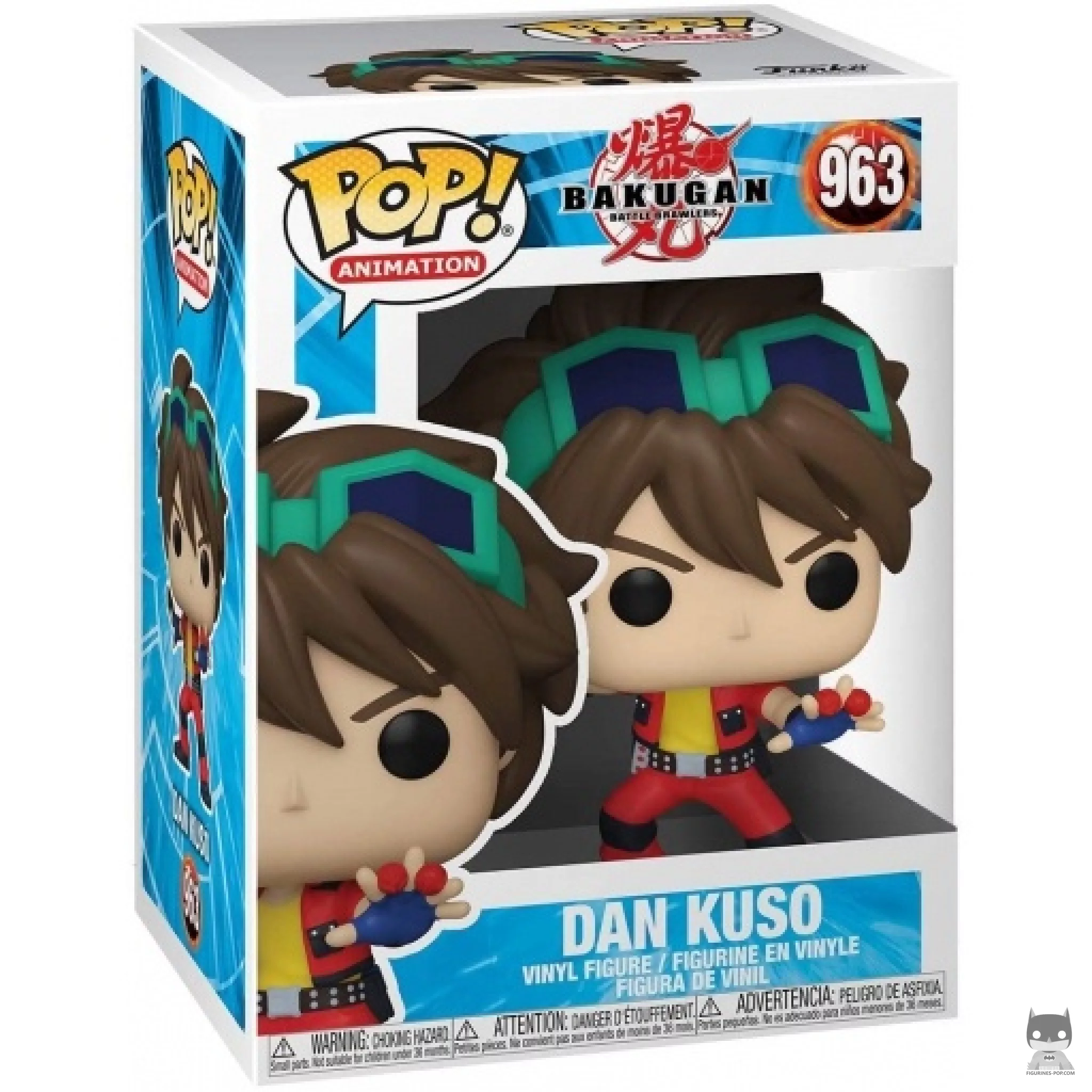 Dan Kuso Funko Pop! figure in its box