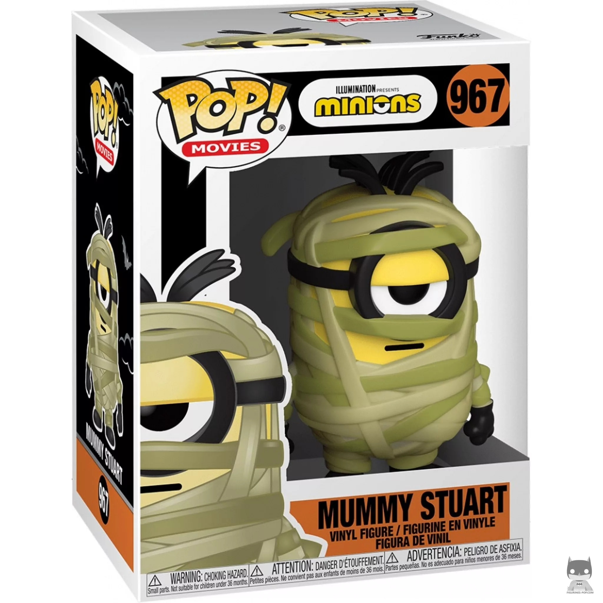 Mummy Stuart Funko Pop! figure in its box