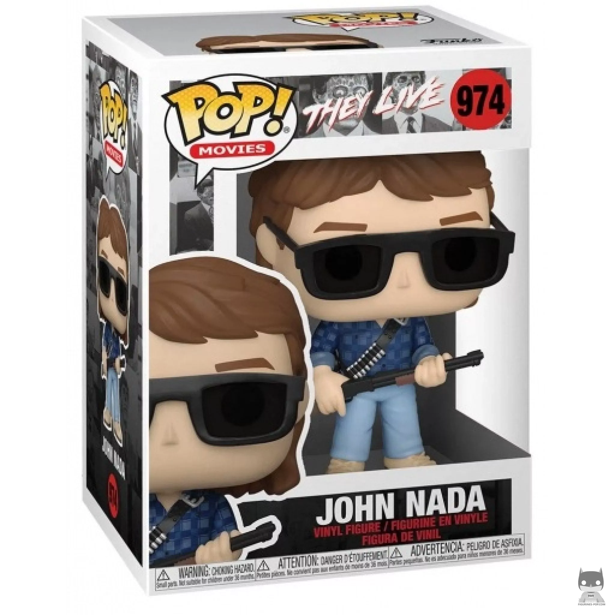 John Nada Funko Pop! figure in its box