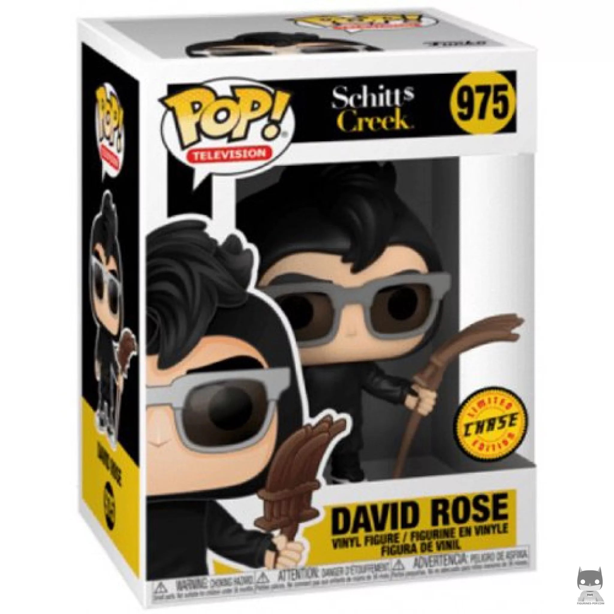 David Rose (Chase) Funko Pop! figure in its box