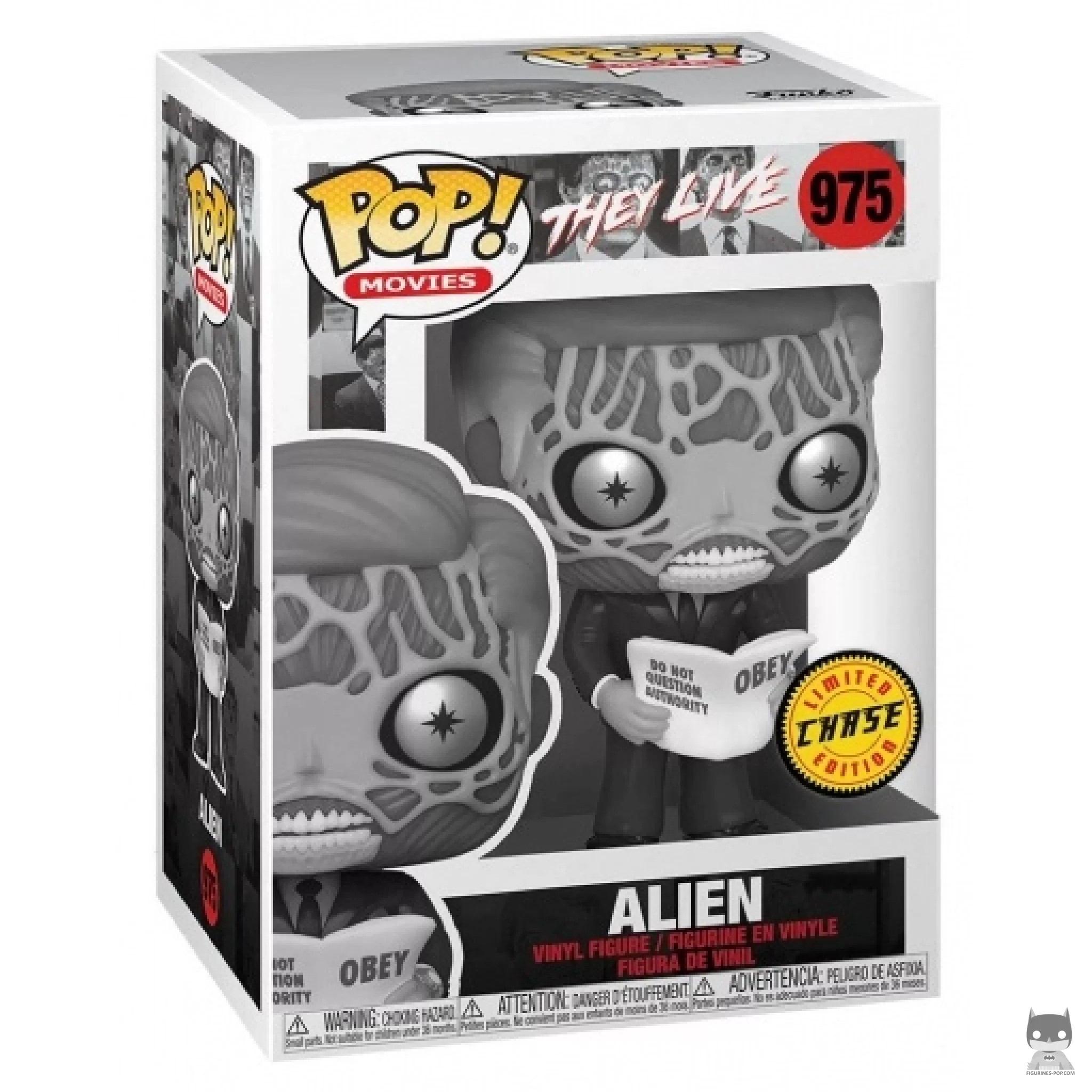 Alien (Chase) Funko Pop! figure in its box