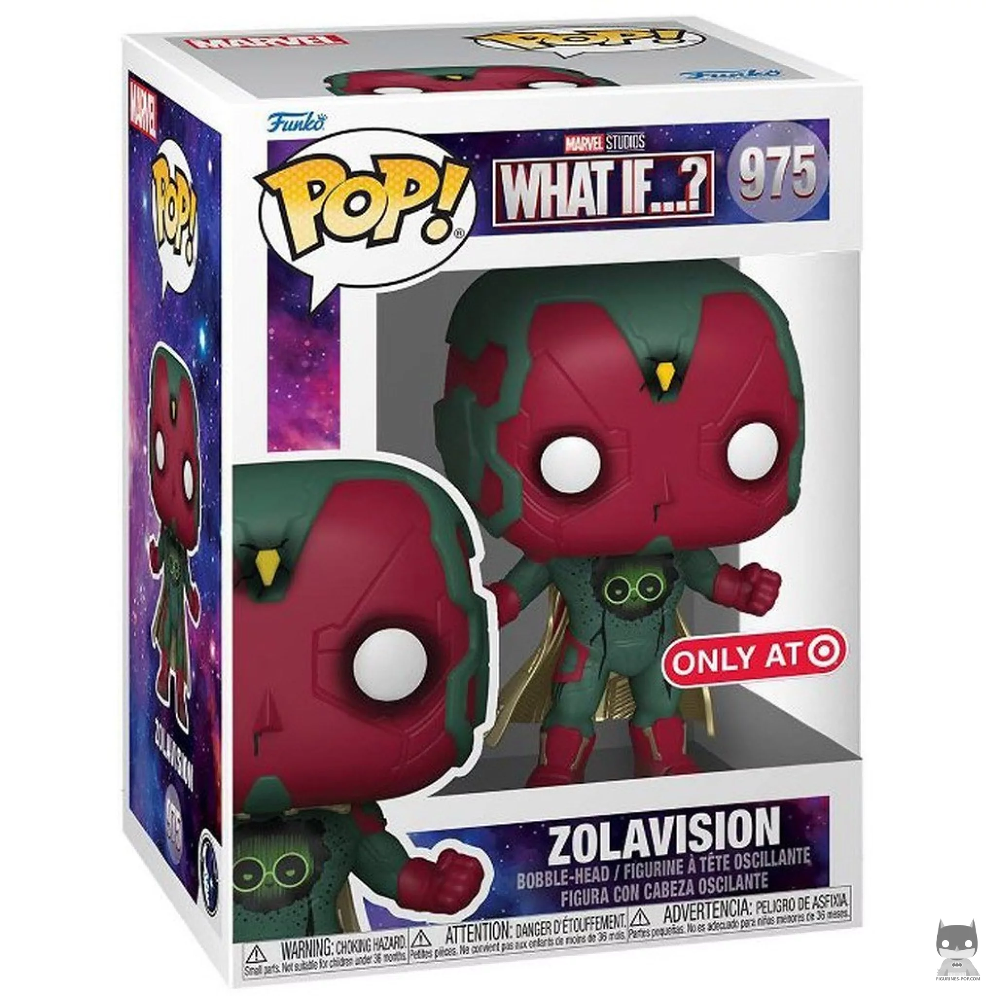 Zola Vision Funko Pop! figure in its box