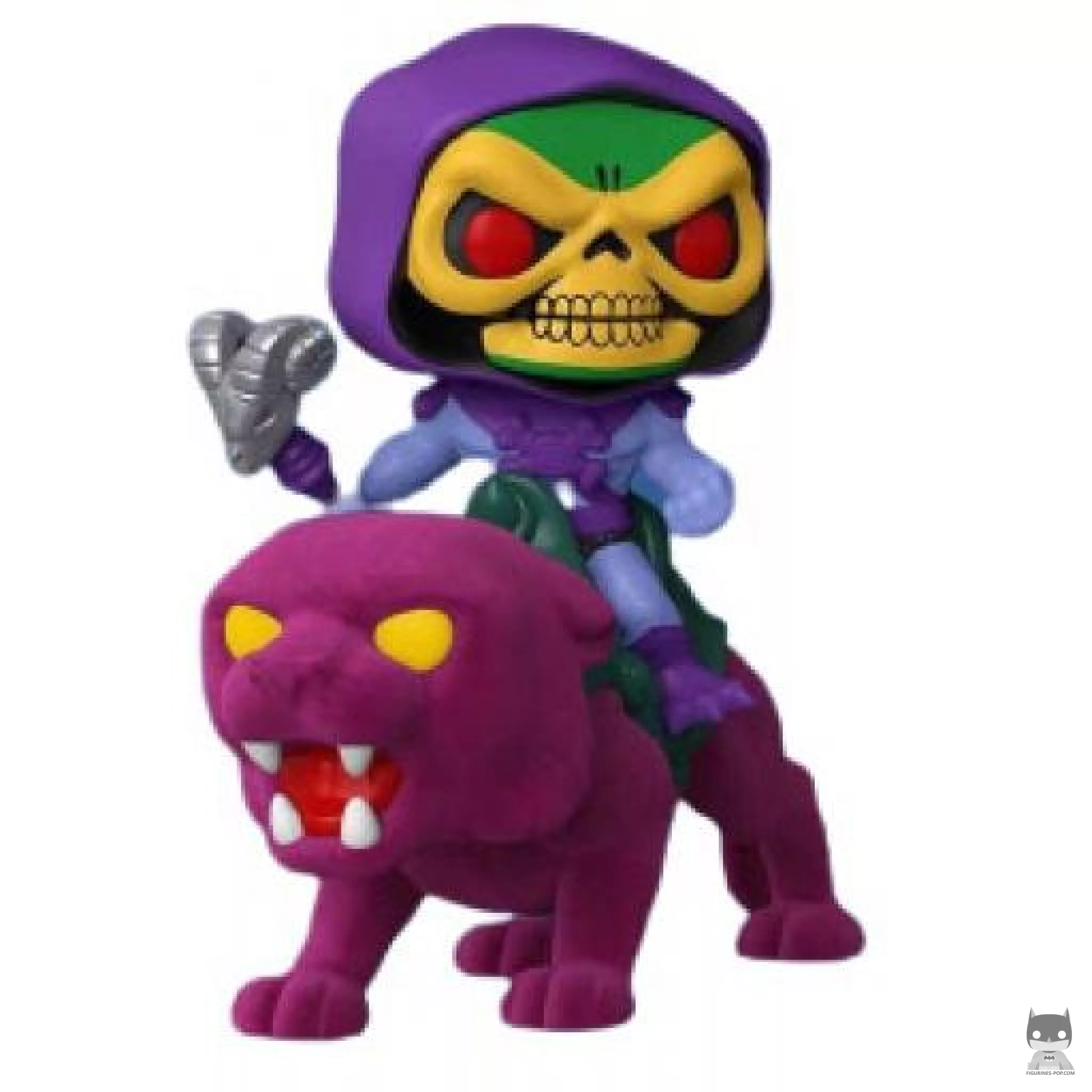 Skeletor on Panthor (Flocked) Funko Pop! figure (Masters of the Universe)
