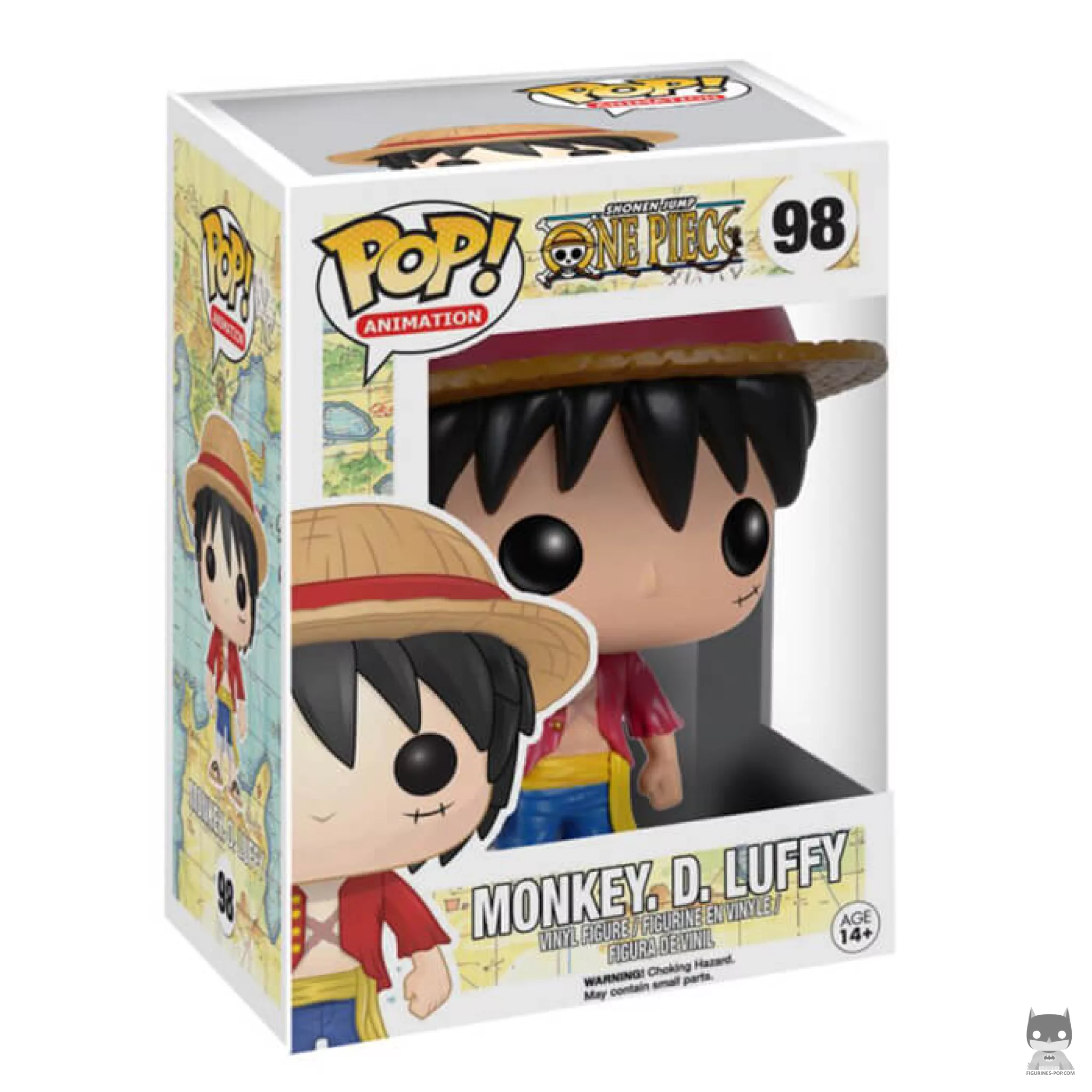 Monkey D Luffy Funko Pop! figure in its box