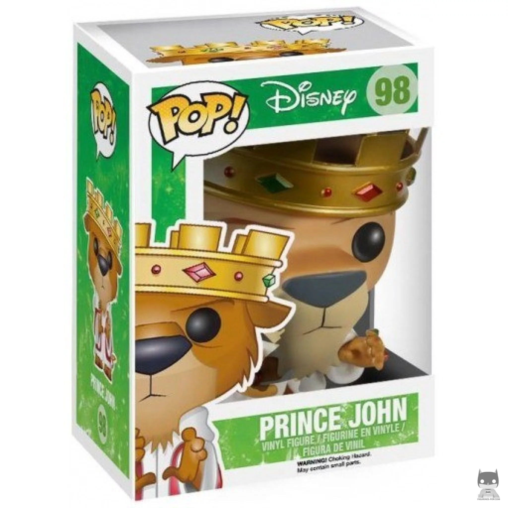 Prince John Funko Pop! figure in its box