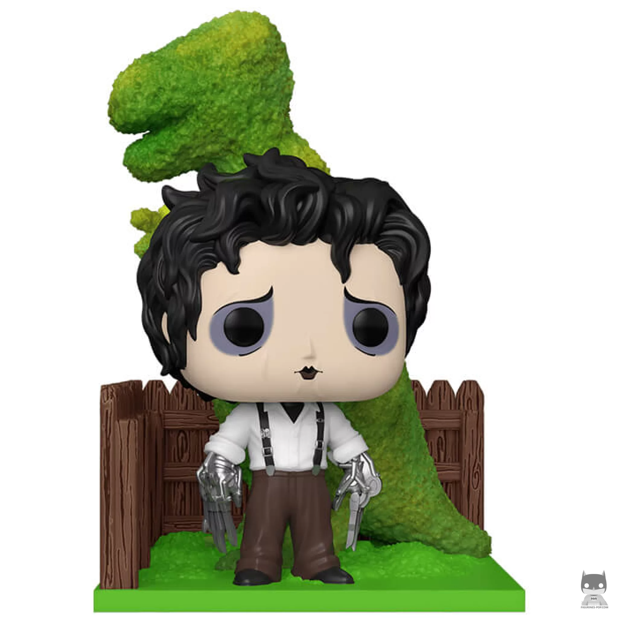Edward with dinosaur shrub Funko Pop! figure (Edward Scissorhands)