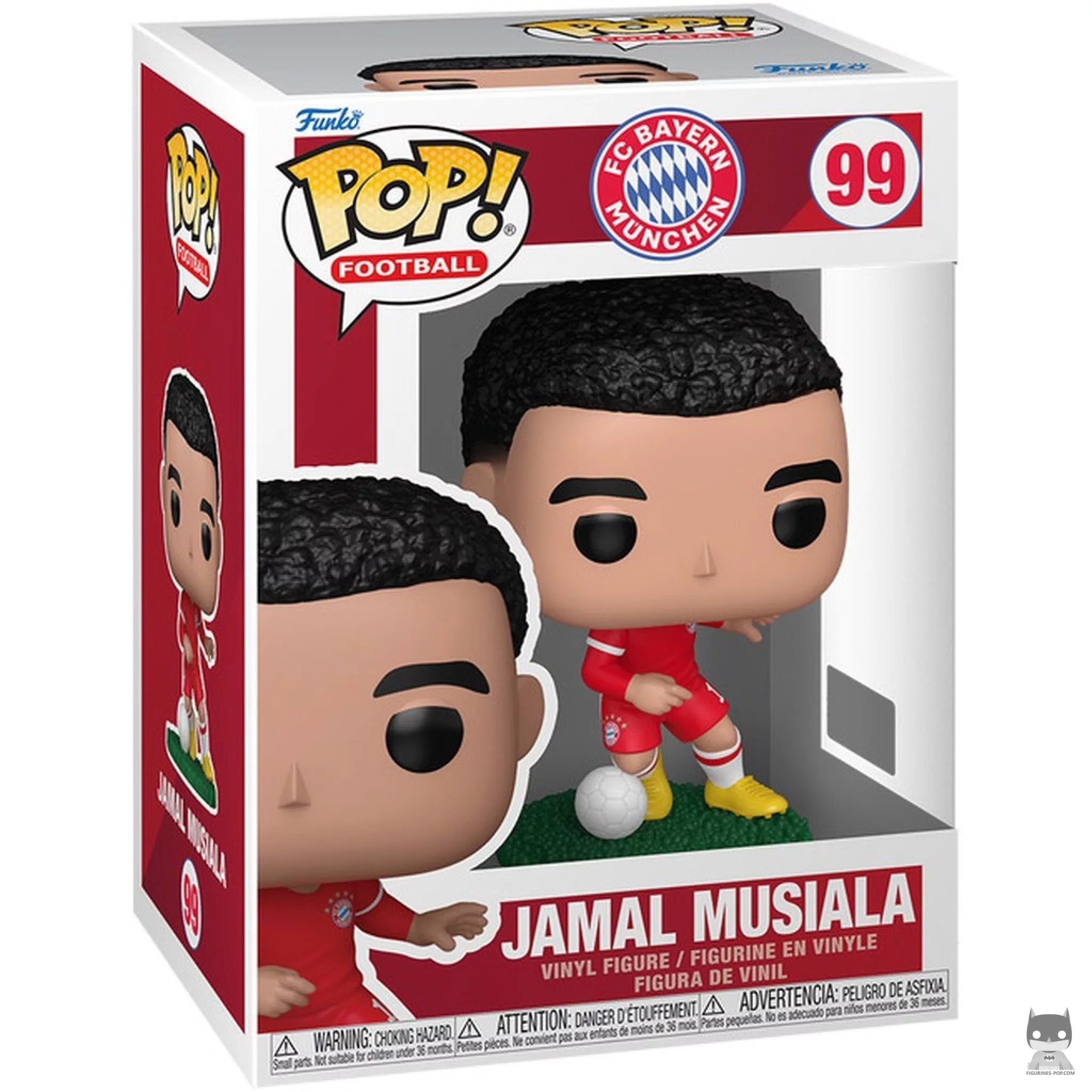 Jamal Musiala (Bayern Munich) Funko Pop! figure in its box