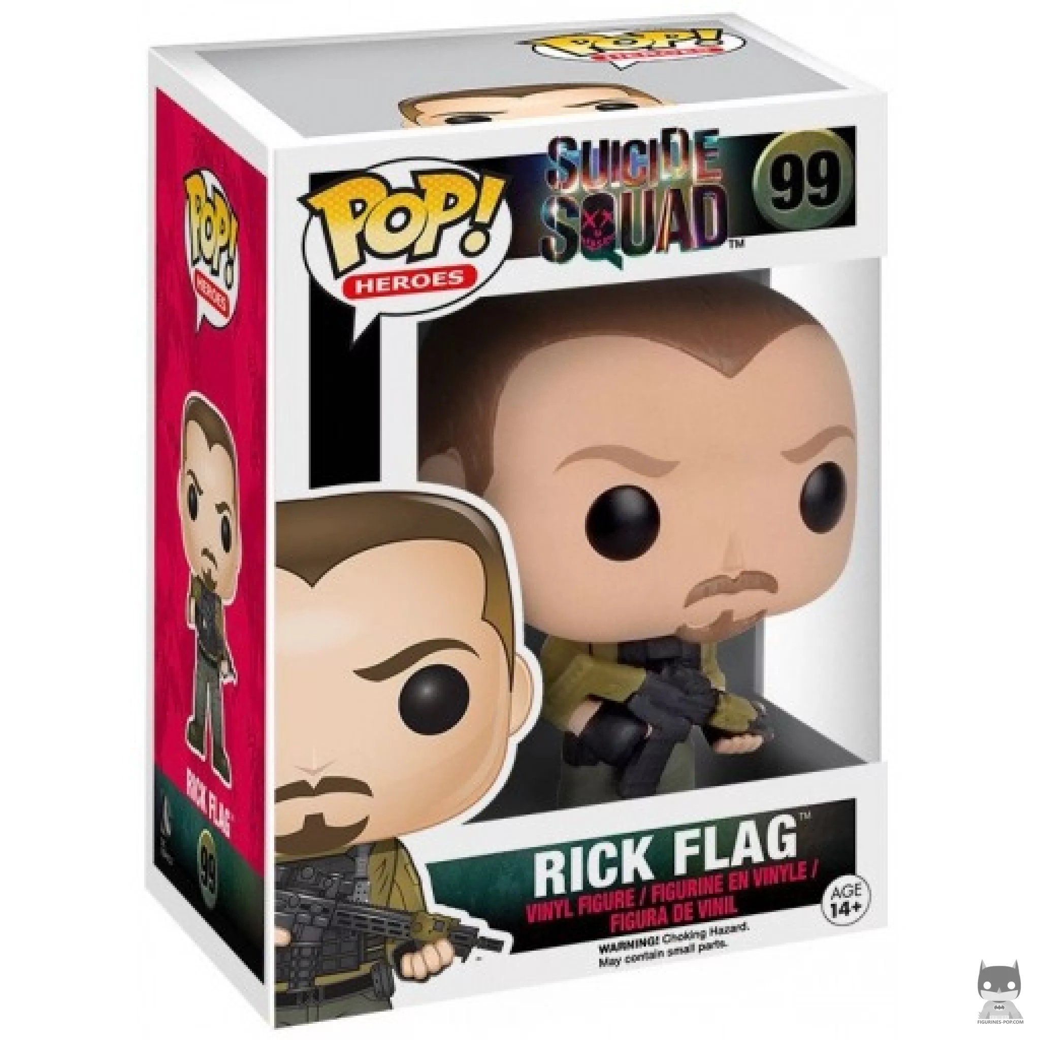 Rick Flag Funko Pop! figure in its box