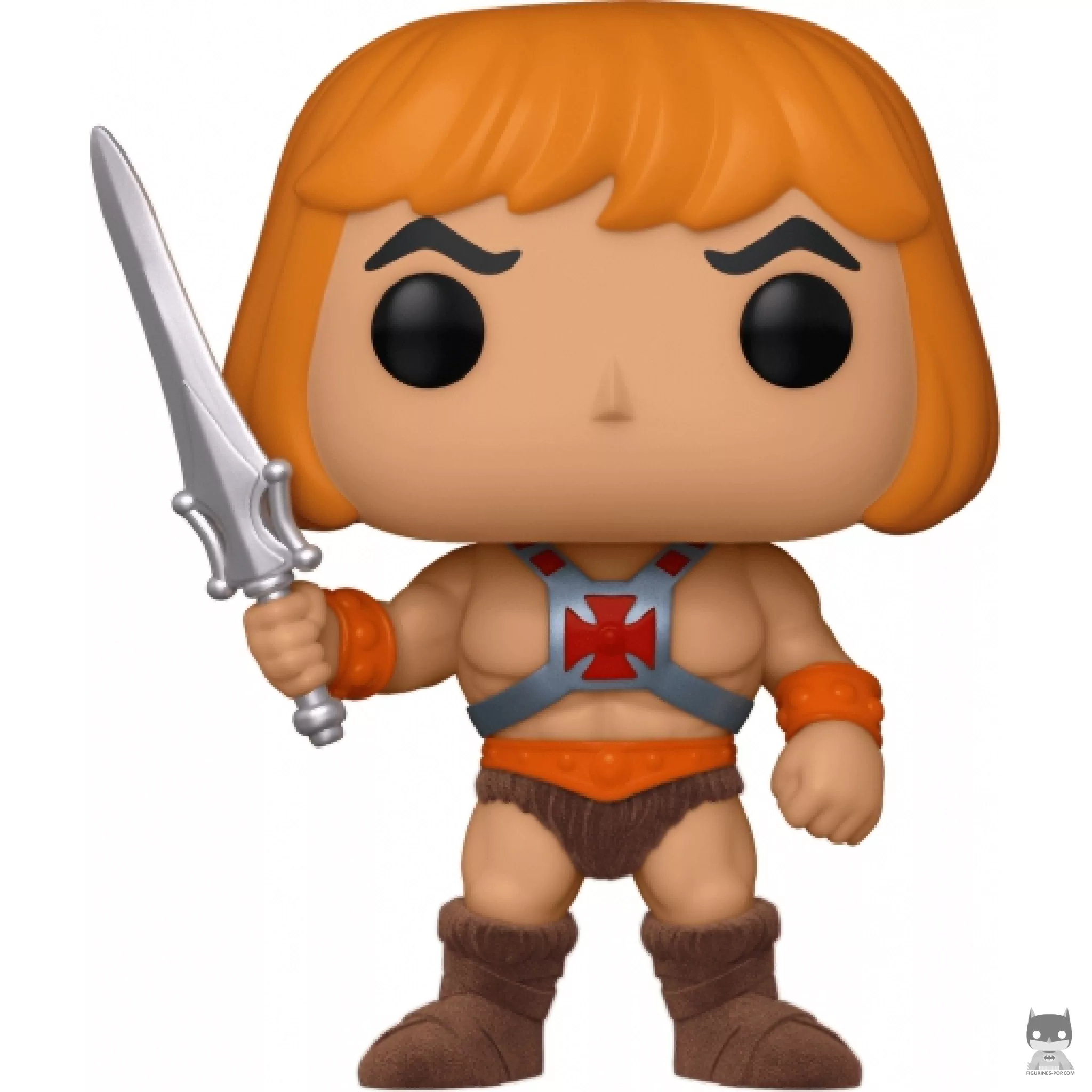 He-Man (Flocked) Funko Pop! figure (Masters of the Universe)