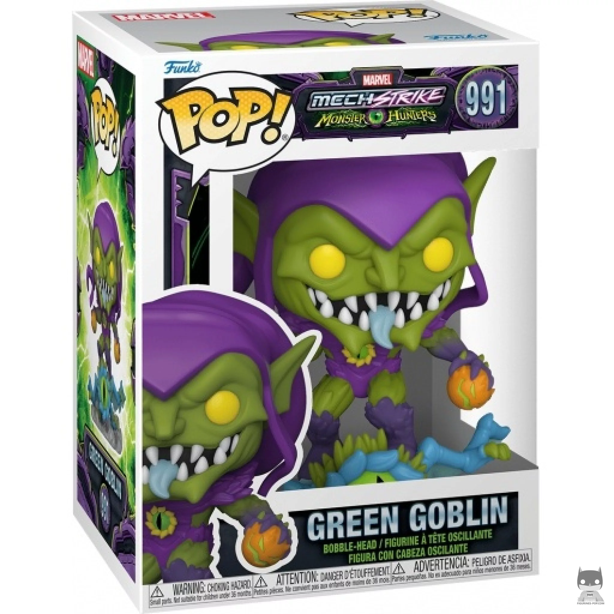 Green Goblin Funko Pop! figure in its box