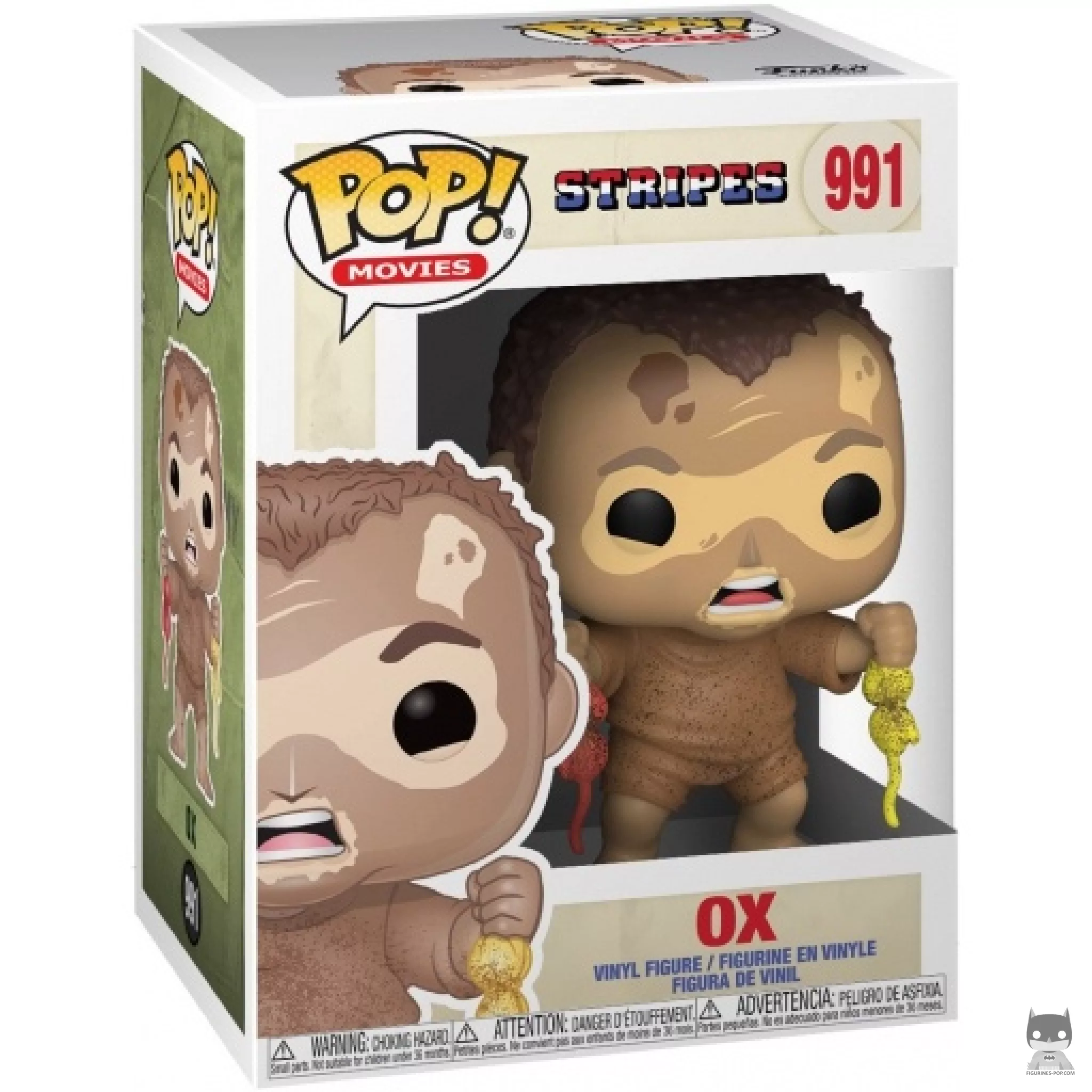 Ox Funko Pop! figure in its box