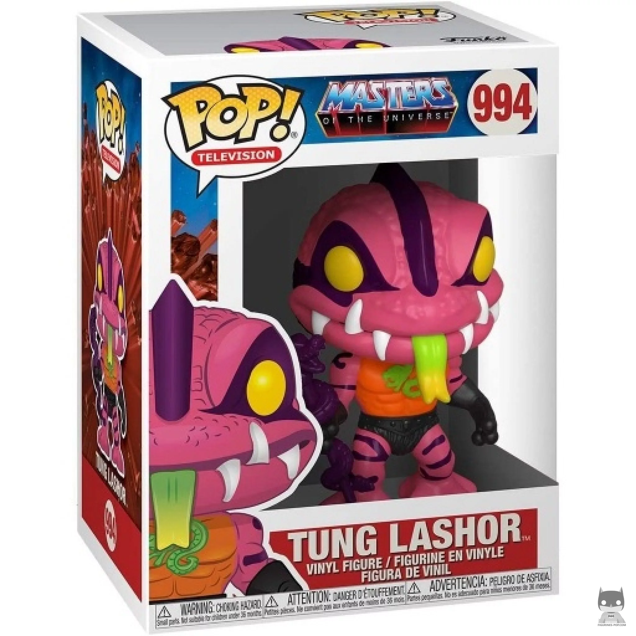 Tung Lashor Funko Pop! figure in its box
