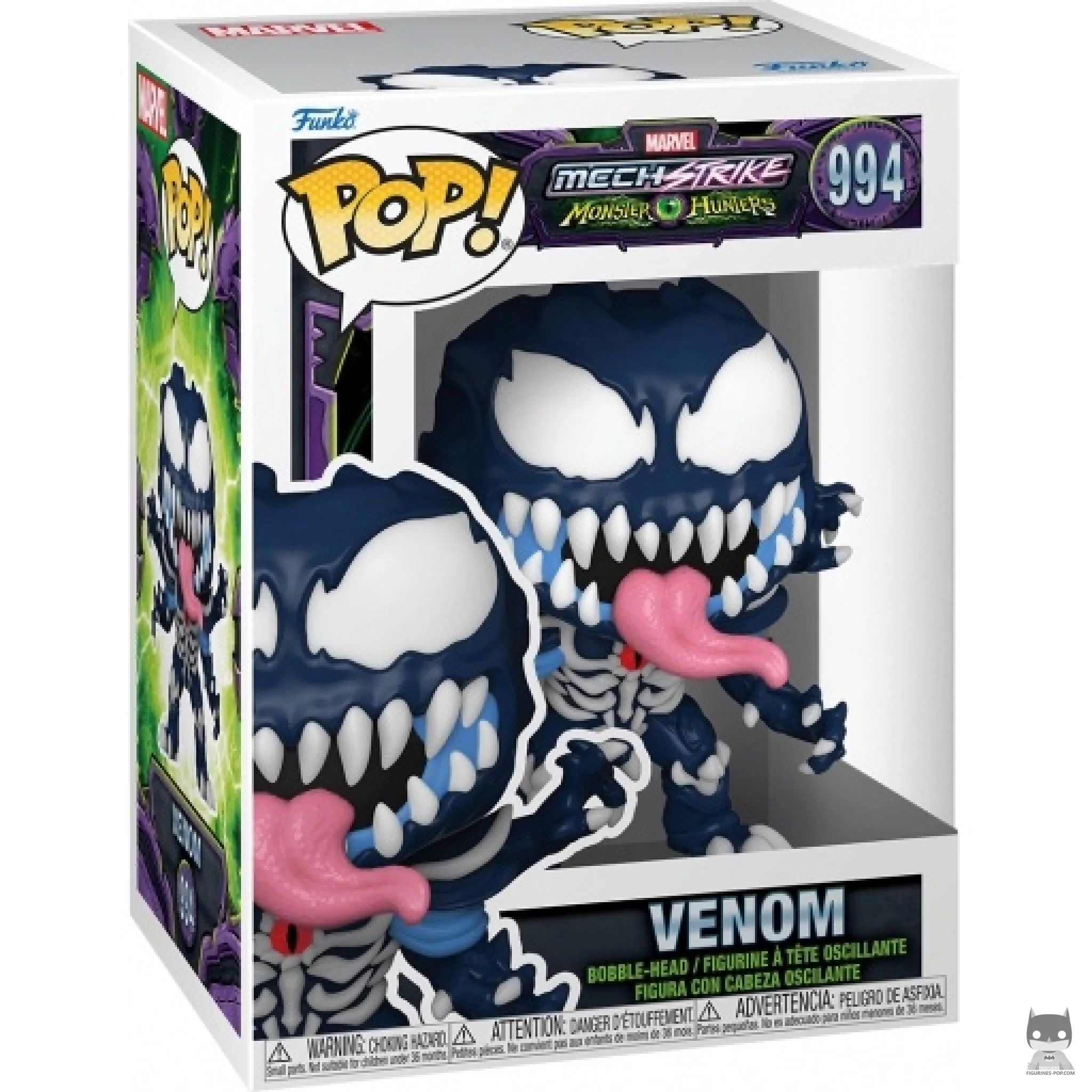 Venom Funko Pop! figure in its box