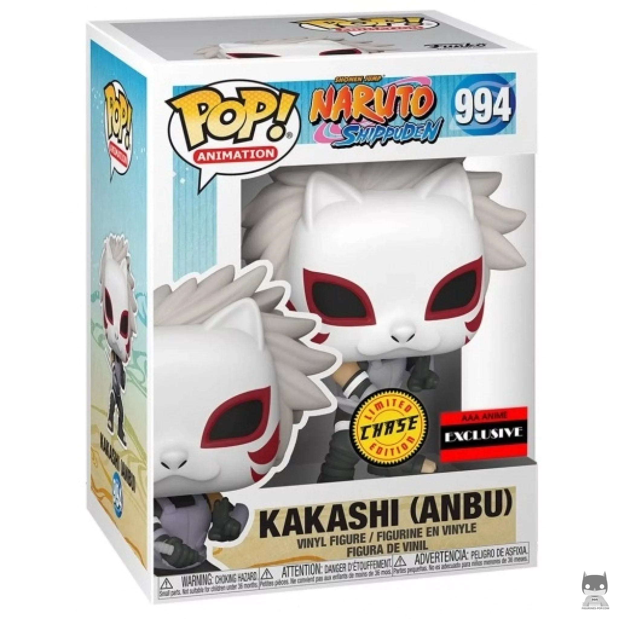 Kakashi Hatake (Chase) Funko Pop! figure in its box