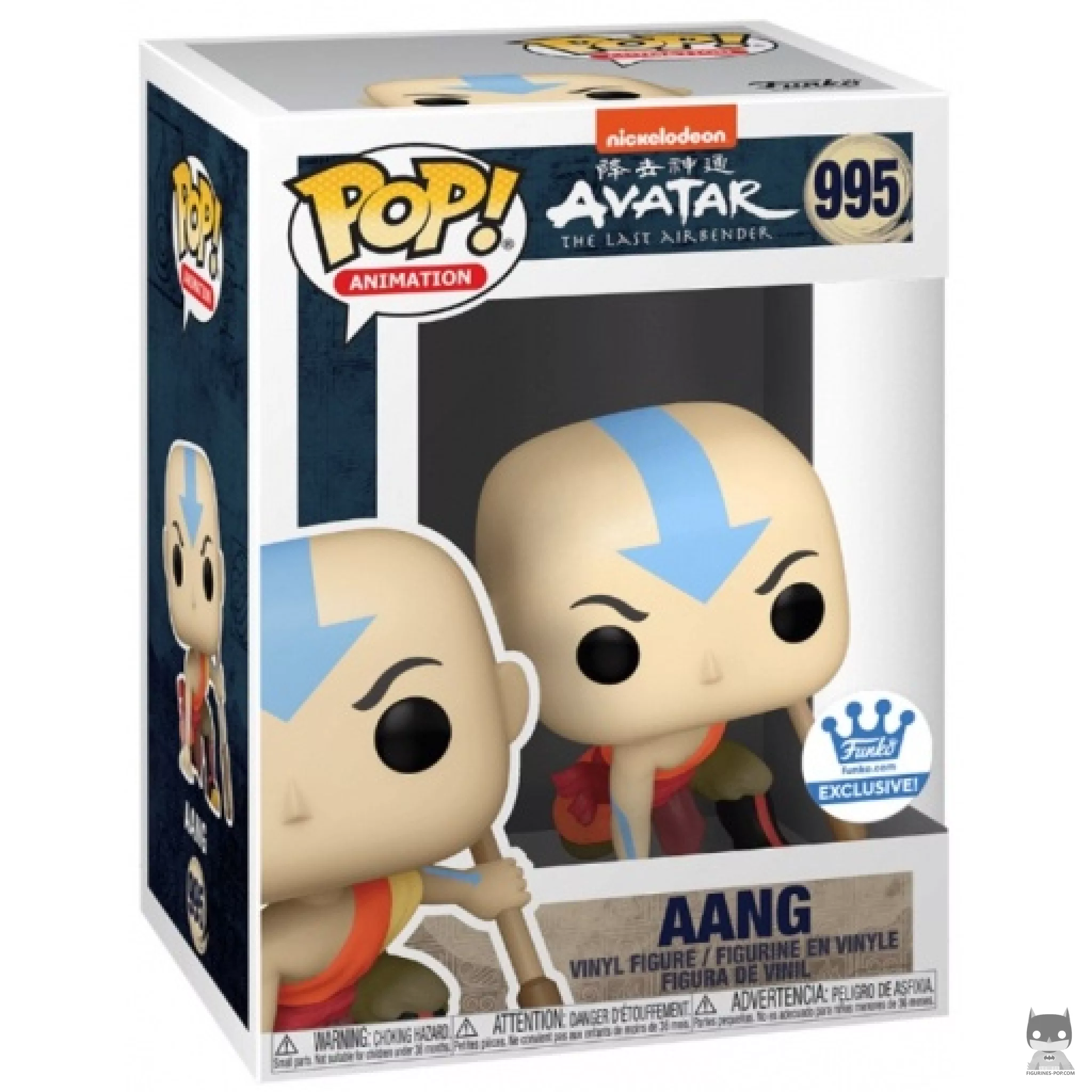 Aang Funko Pop! figure in its box