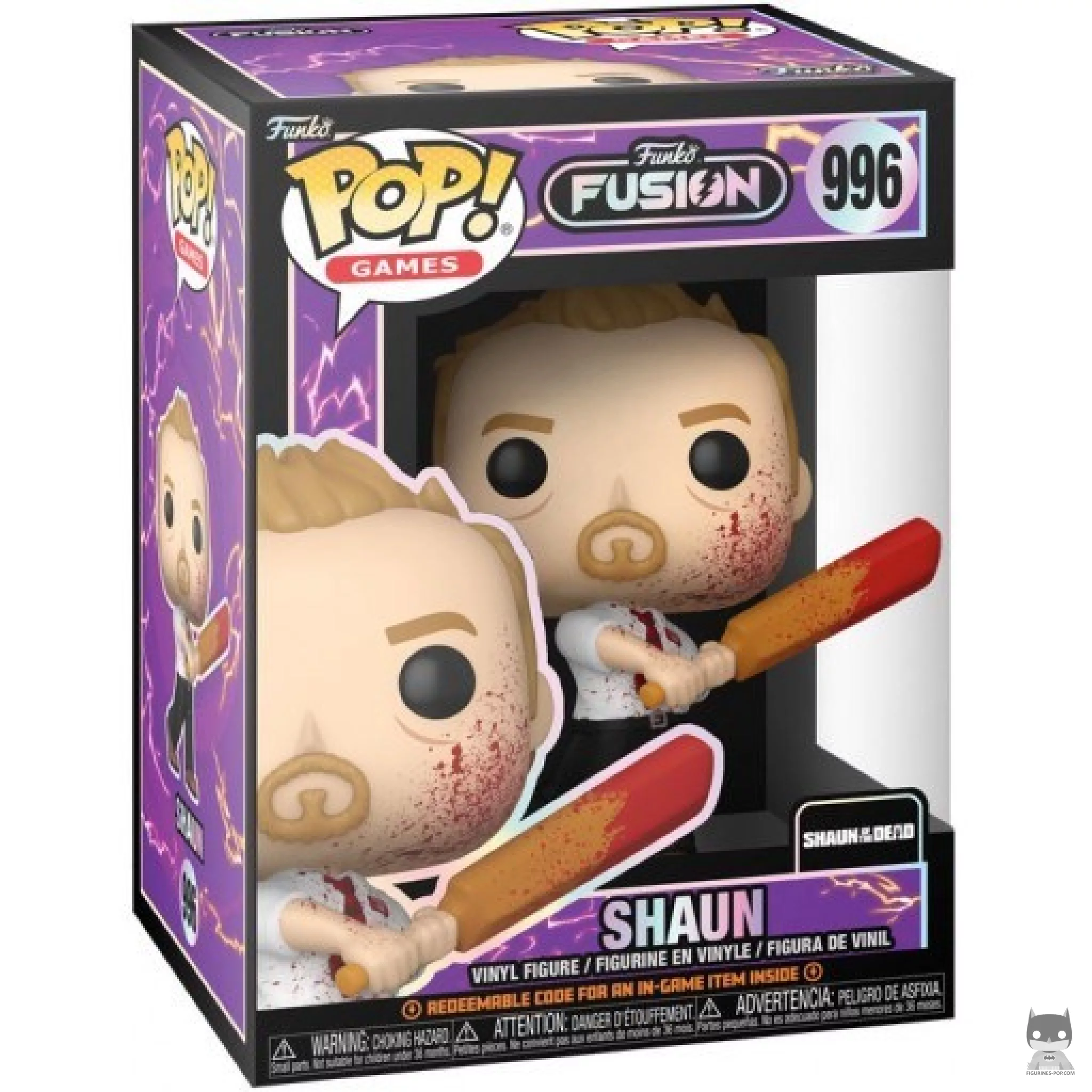 Shaun (Bloody) Funko Pop! figure in its box