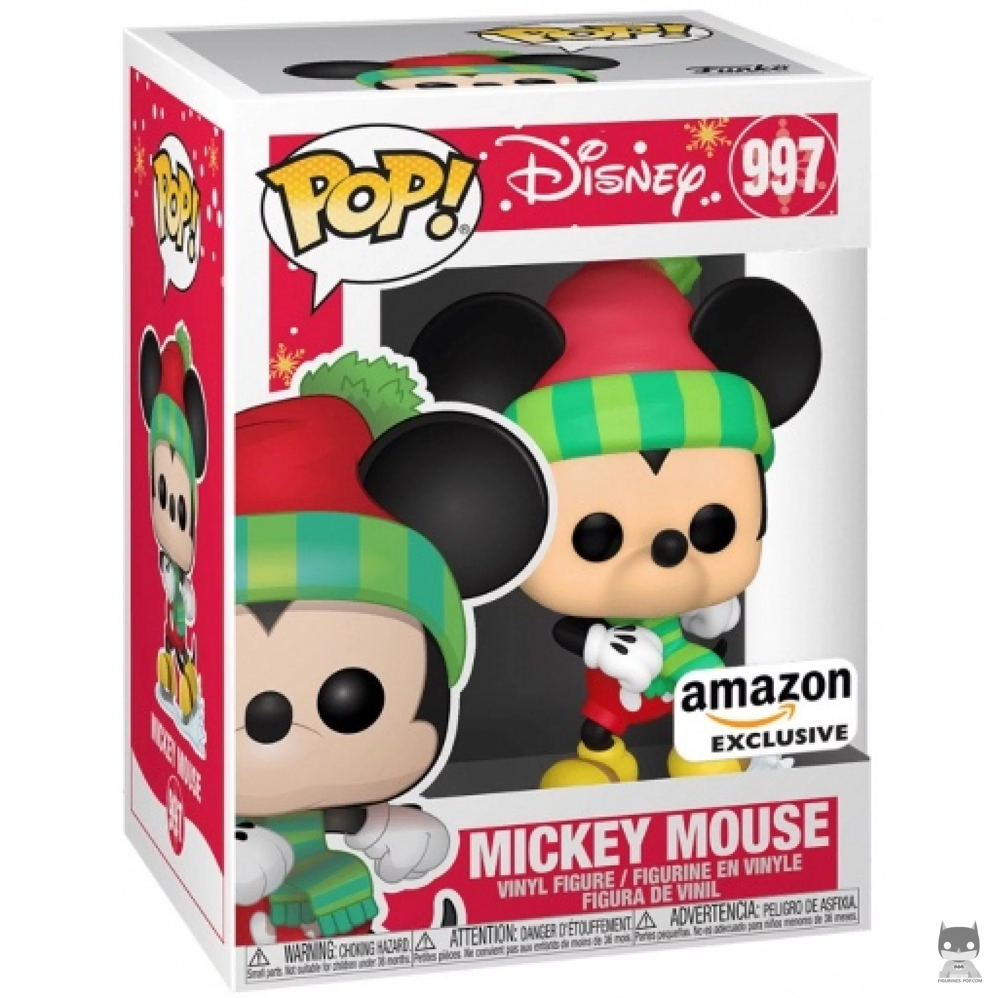 Mickey Mouse Ice Skating Funko Pop! figure in its box
