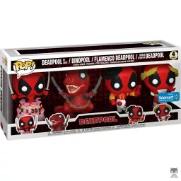 Deadpool in Cake, Dinopool, Flamenco Deadpool & Roman Senator Deadpool